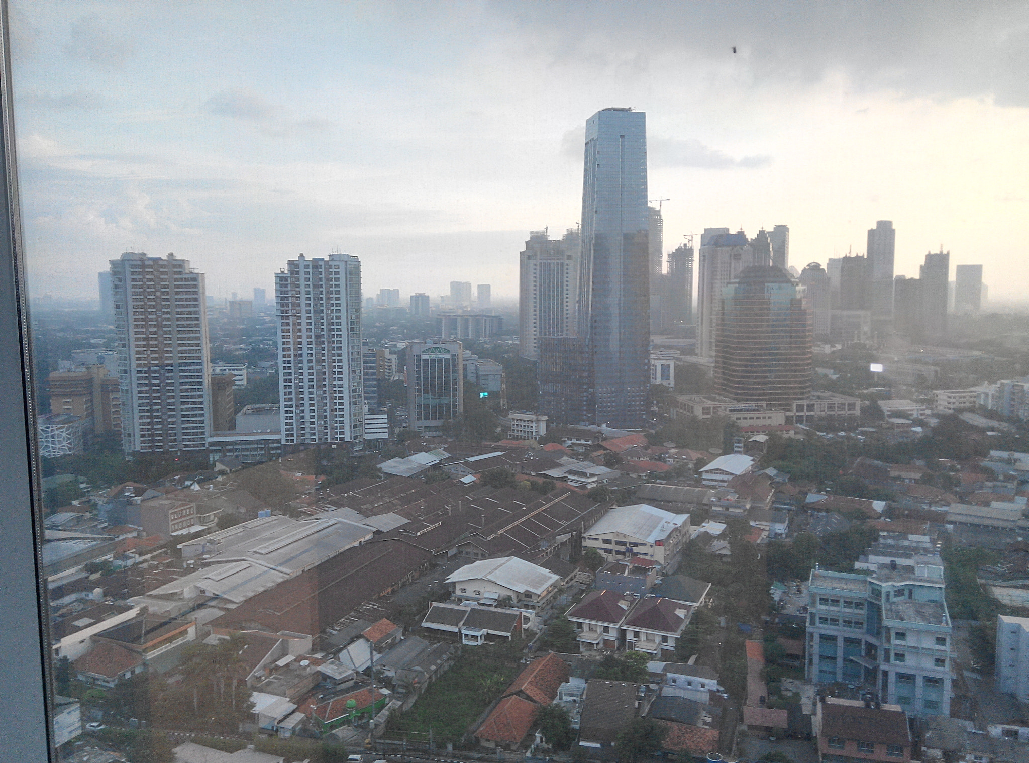 Xiaomi HM NOTE sample photo. City view jakarta  photography