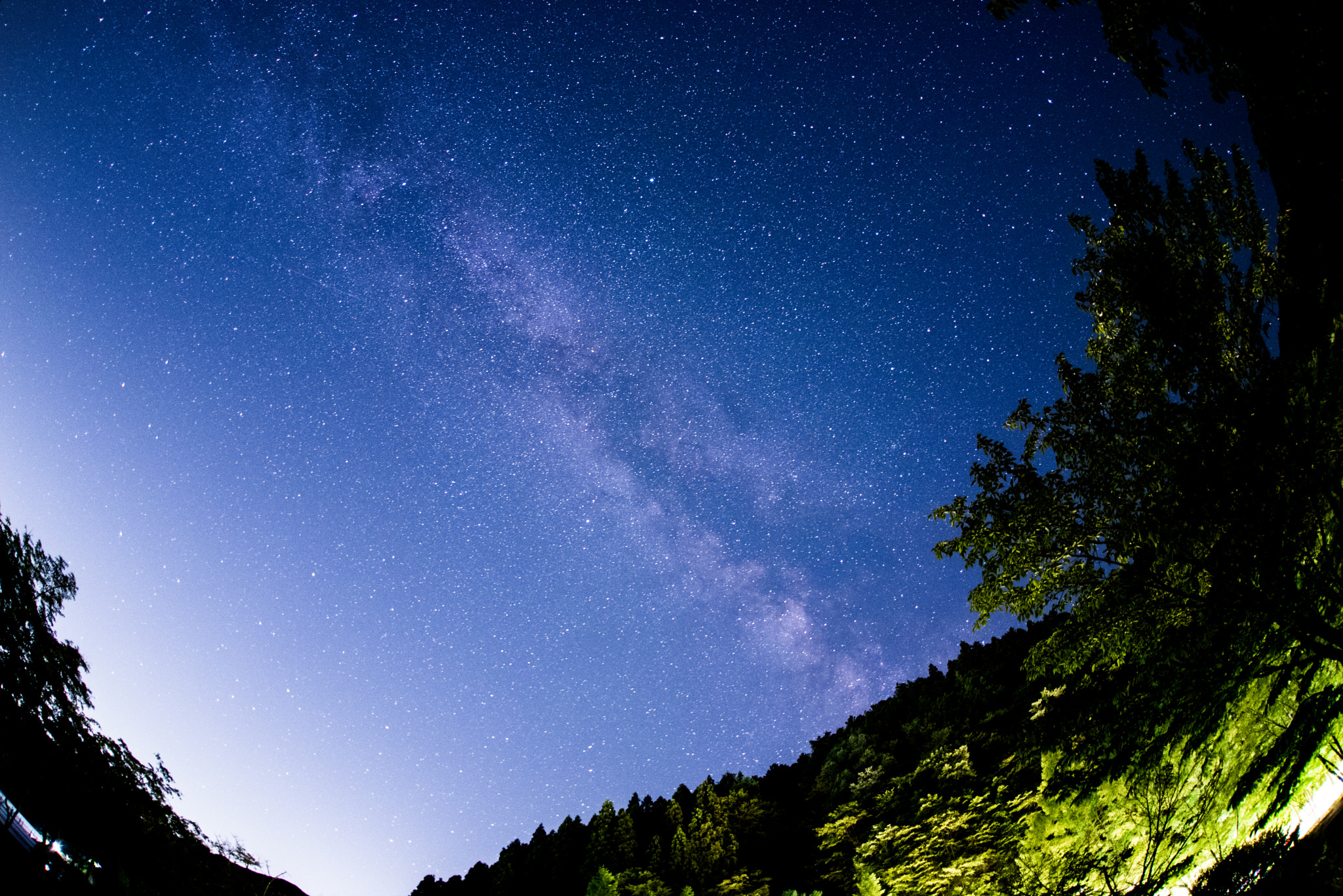 Nikon D750 + Sigma 15mm F2.8 EX DG Diagonal Fisheye sample photo. 天の川 photography