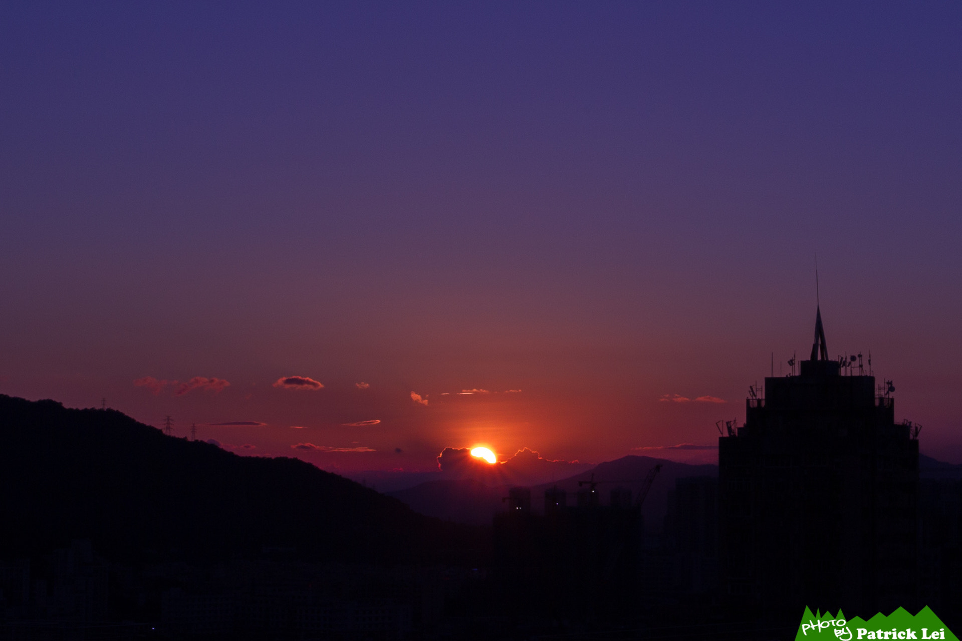 Canon EOS-1D Mark IV sample photo. Macau sunset 1 photography