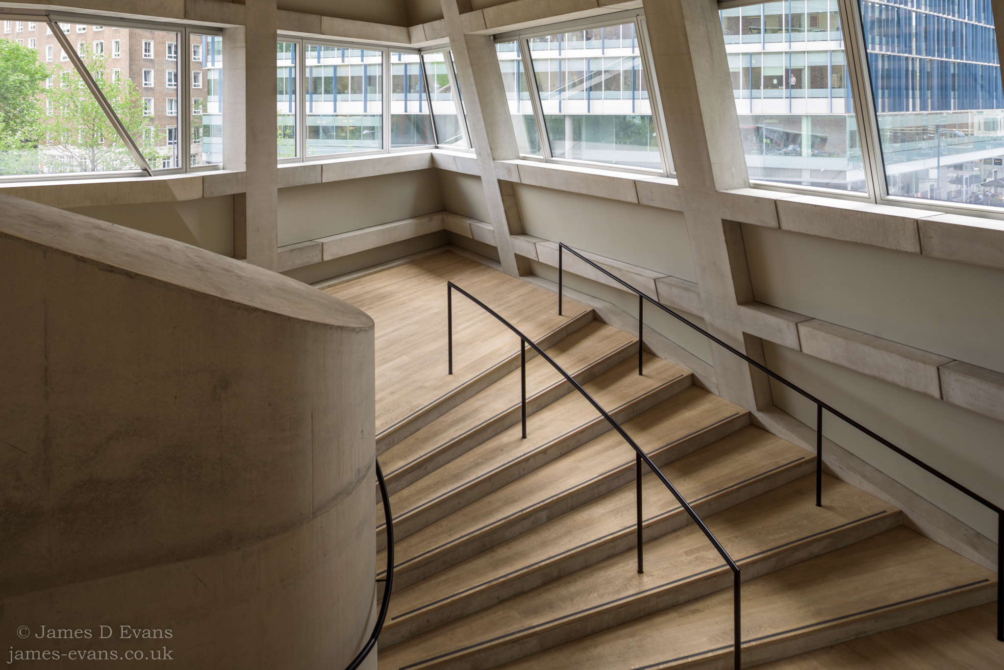 Nikon PC-E Nikkor 24mm F3.5D ED Tilt-Shift sample photo. Switch house stairs photography