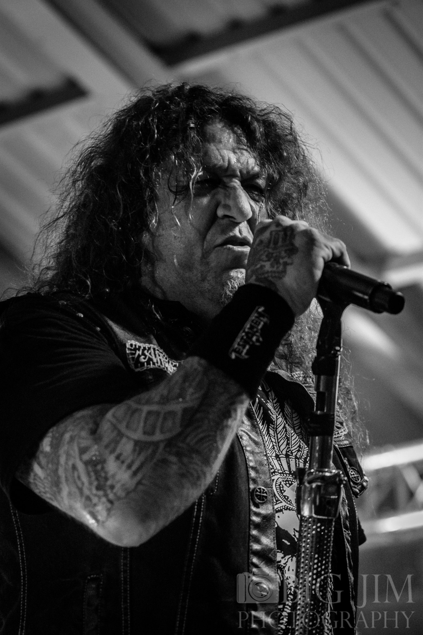 Sigma 70-200mm F2.8 EX DG OS HSM sample photo. Testament playing the engine rooms southampton england 22-06-16 photography