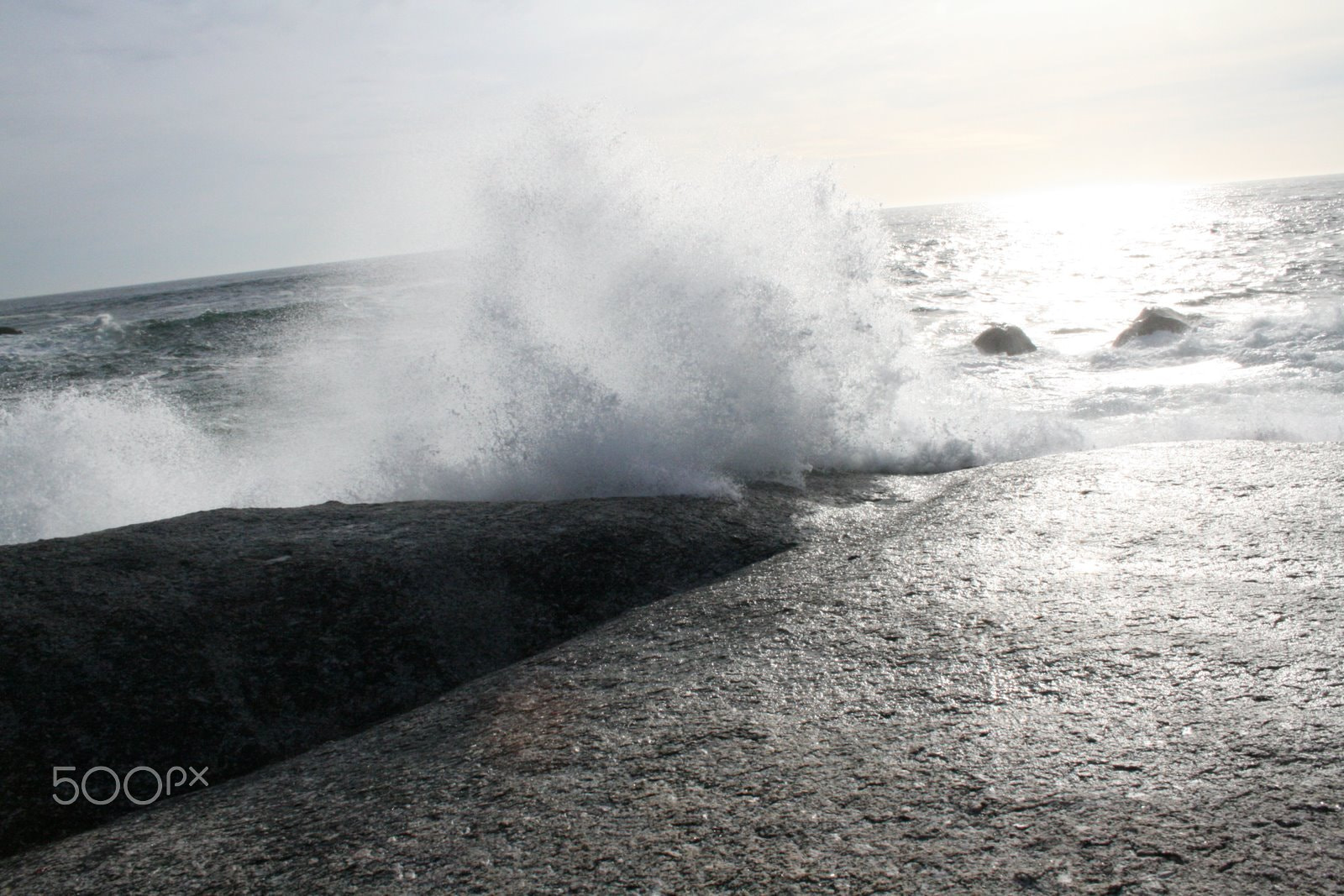 Canon EF-S 18-55mm F3.5-5.6 sample photo. Camps bay waves photography