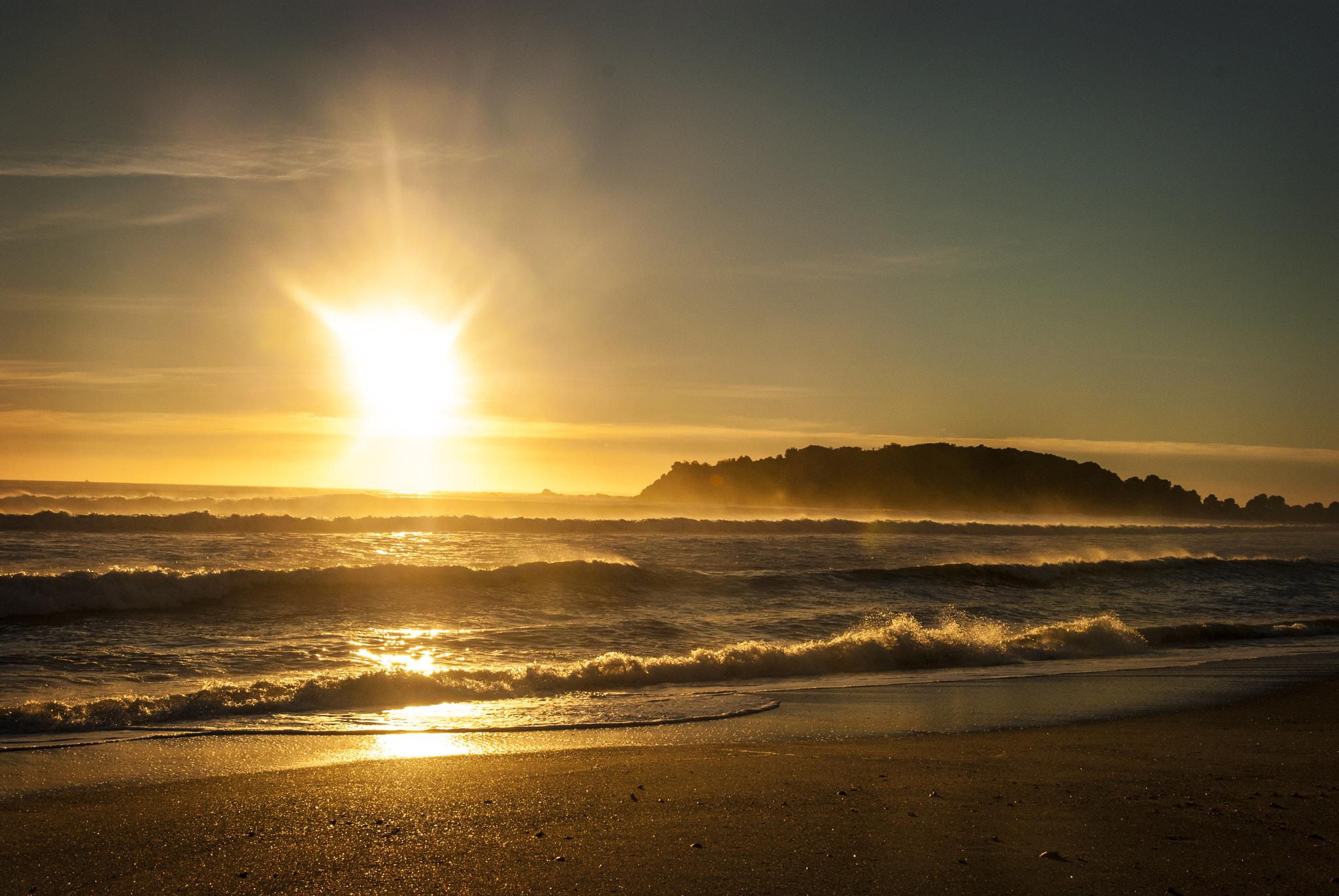 Nikon D80 sample photo. Sparkling sunrise photography
