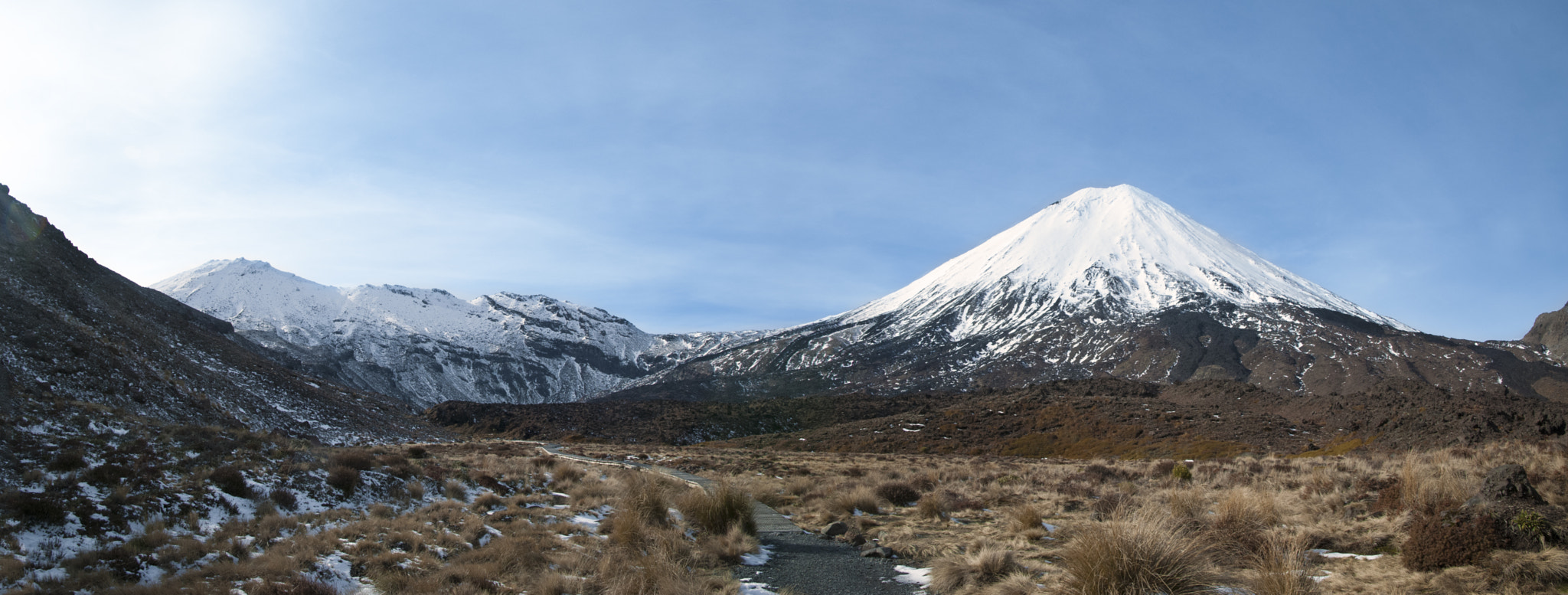 Nikon D80 sample photo. The mountains panorama photography