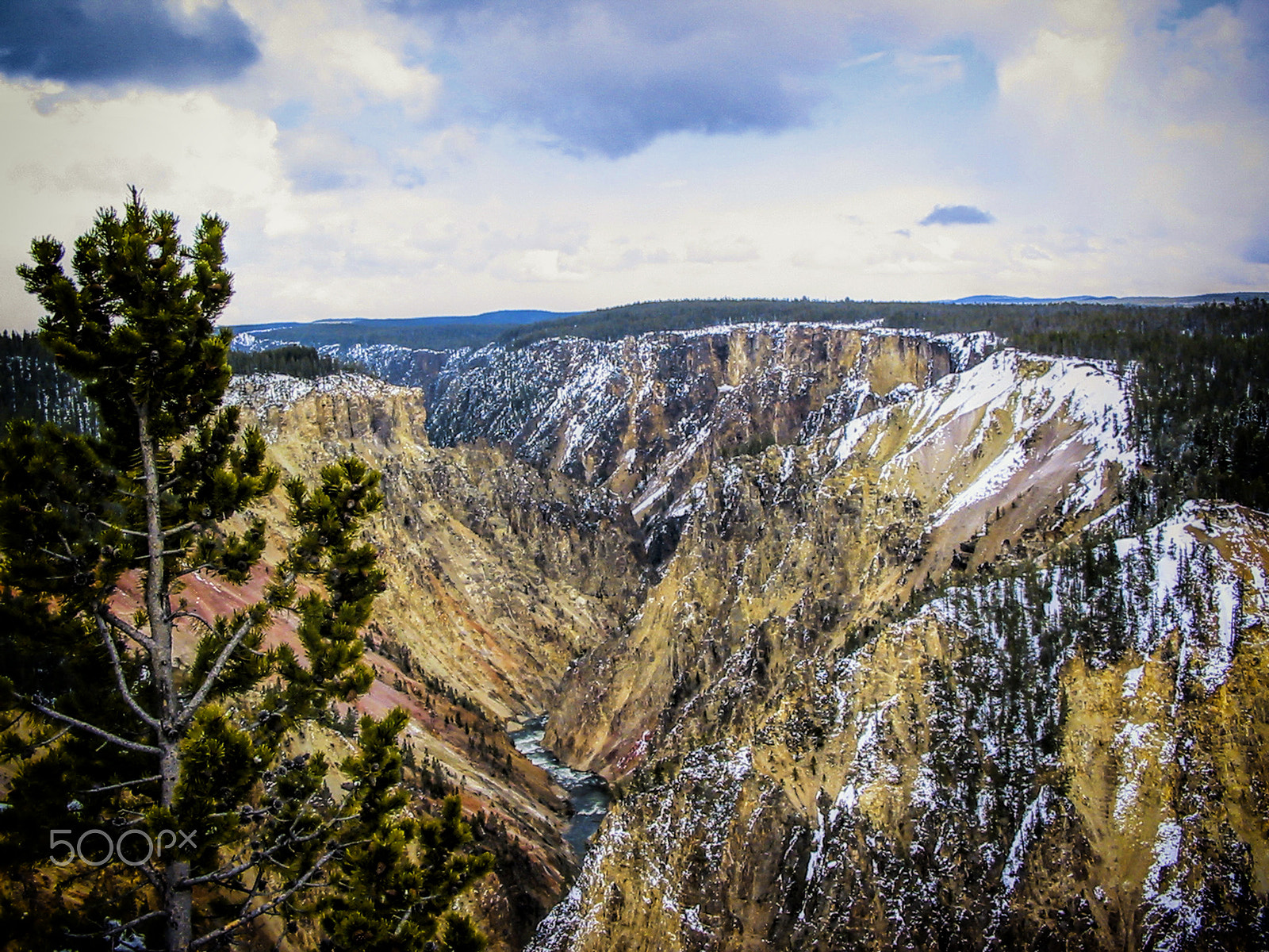 Canon POWERSHOT A40 sample photo. Grand canyon of the yellowstone photography