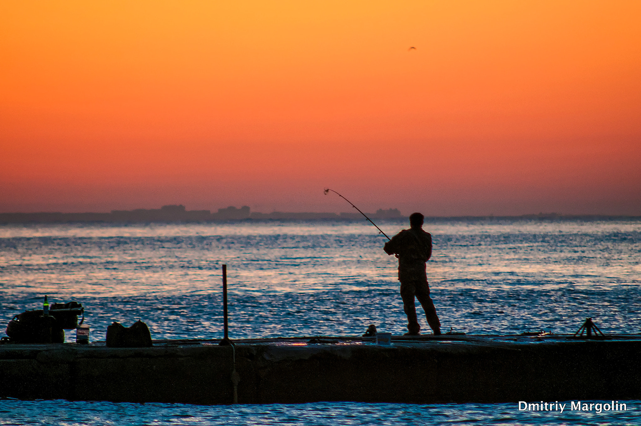 Nikon D300S sample photo. Fisherman at sunrise photography
