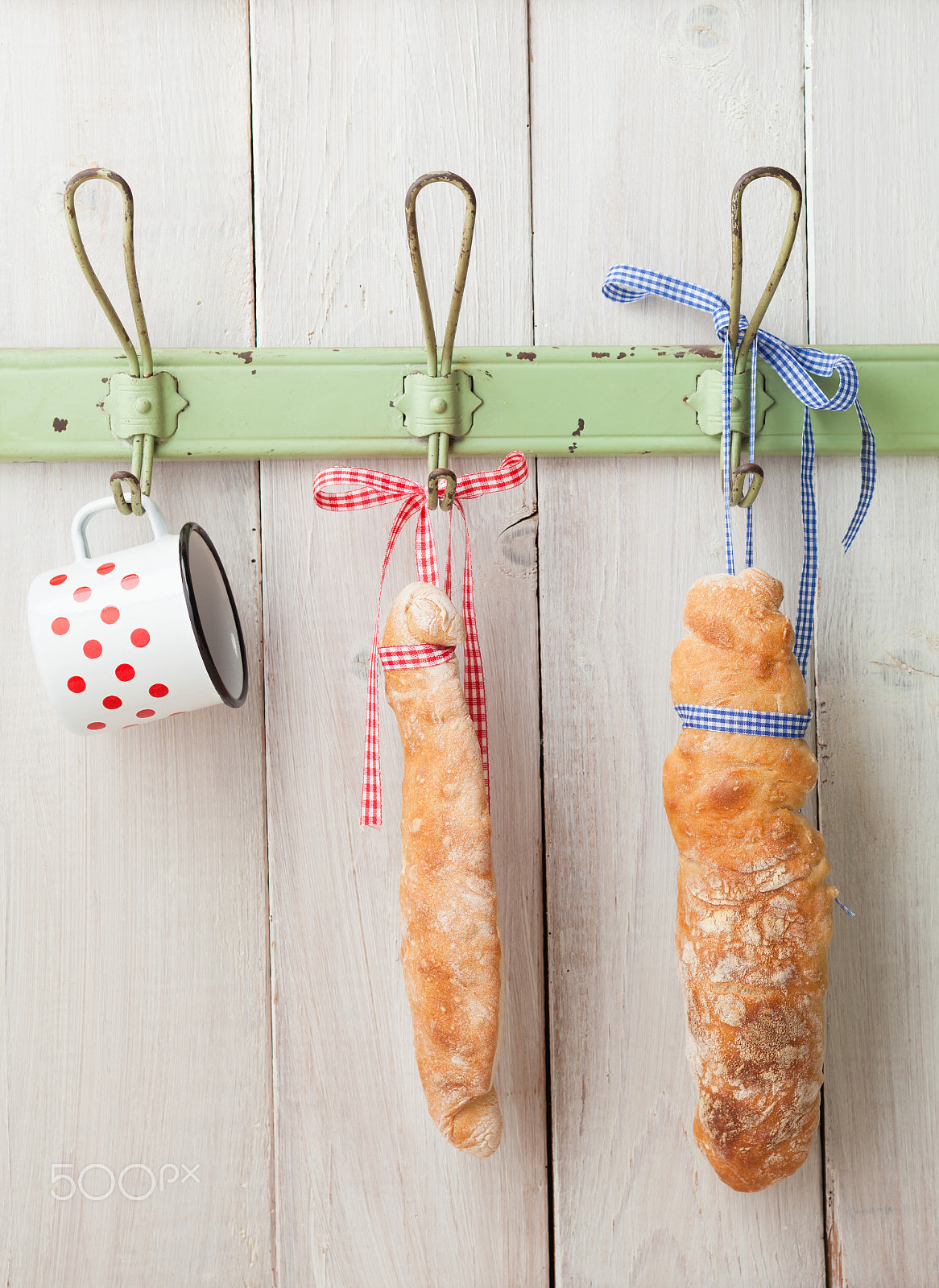 Canon EOS 5D Mark II + Canon TS-E 90mm F2.8 Tilt-Shift sample photo. Baguette breads and a cup photography