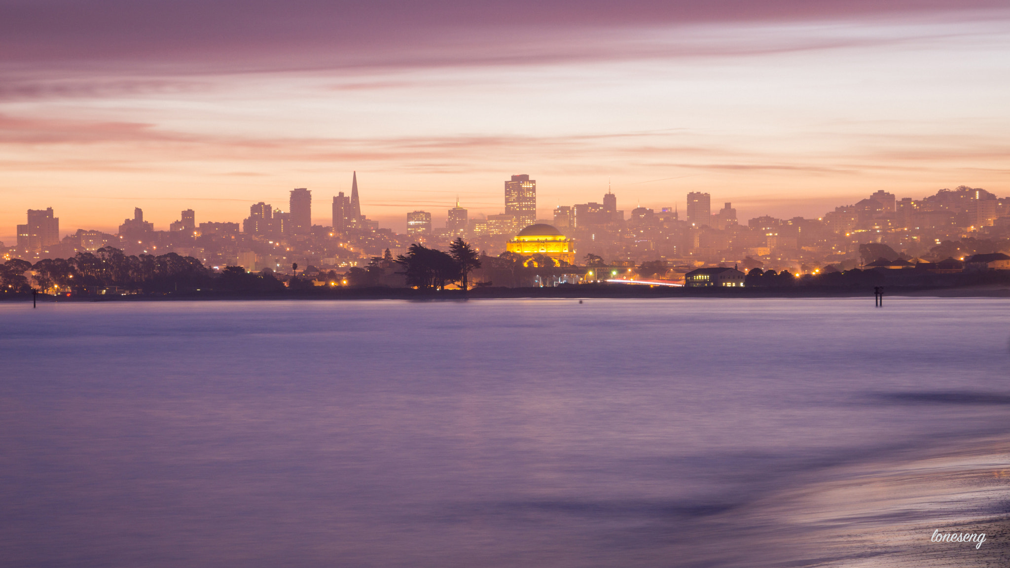 Sony a6000 + Sony FE 24-240mm F3.5-6.3 OSS sample photo. A sunrise picture from the fort point, san francisco, ca photography