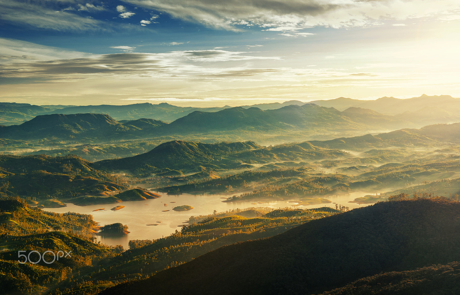 Nikon D80 sample photo. The view from sri pada photography
