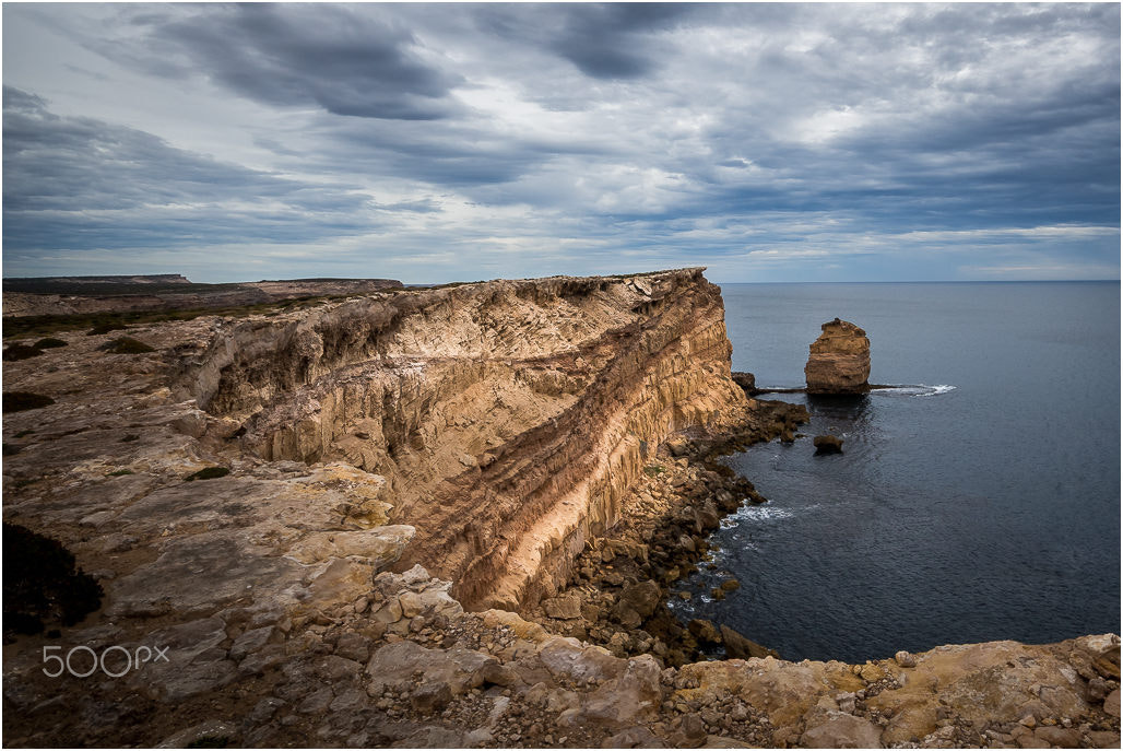 Minolta AF 28-80mm F3.5-5.6 II sample photo. West coast cliffs photography