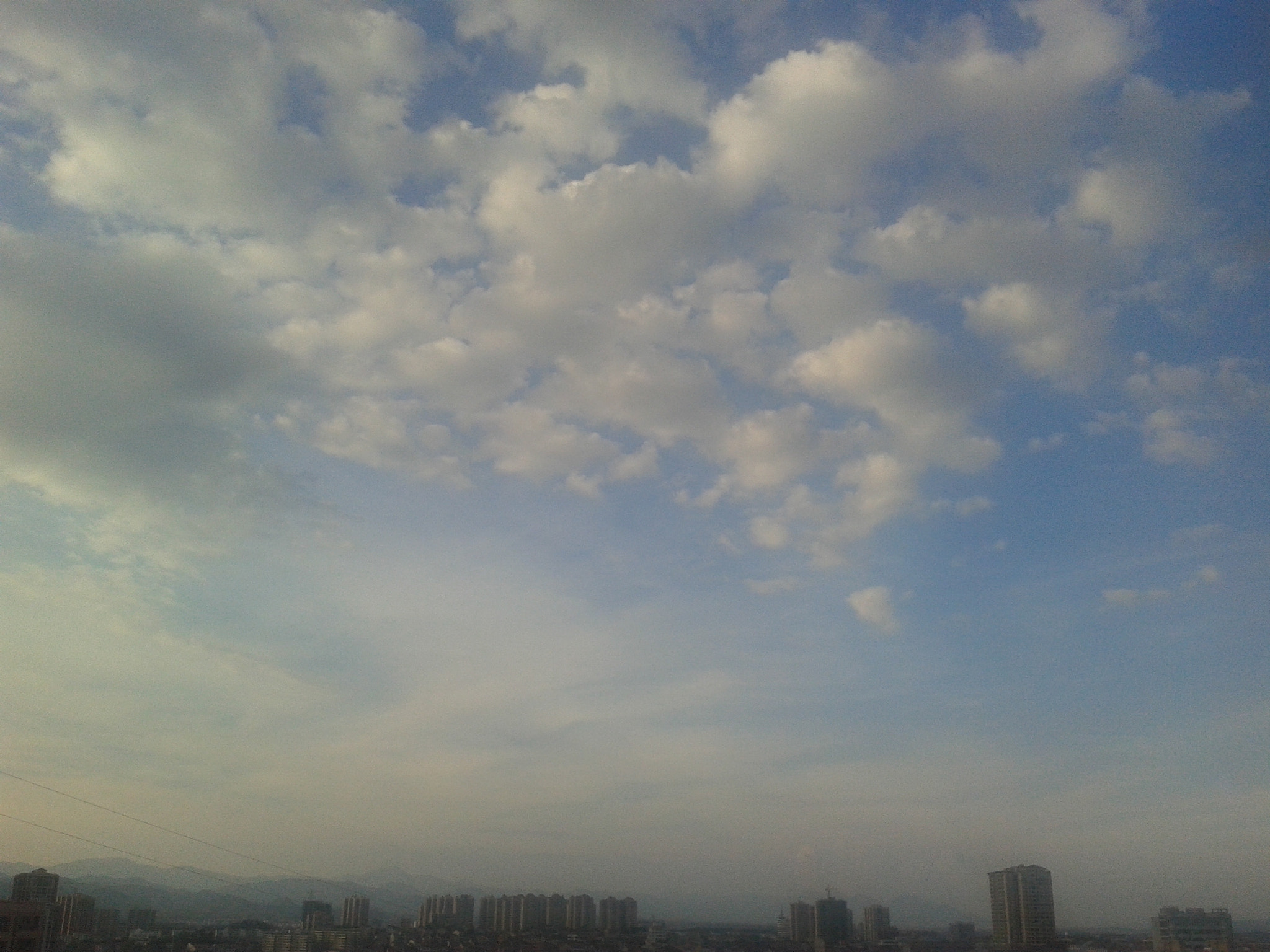 Samsung GT-I8552 sample photo. 天空 photography