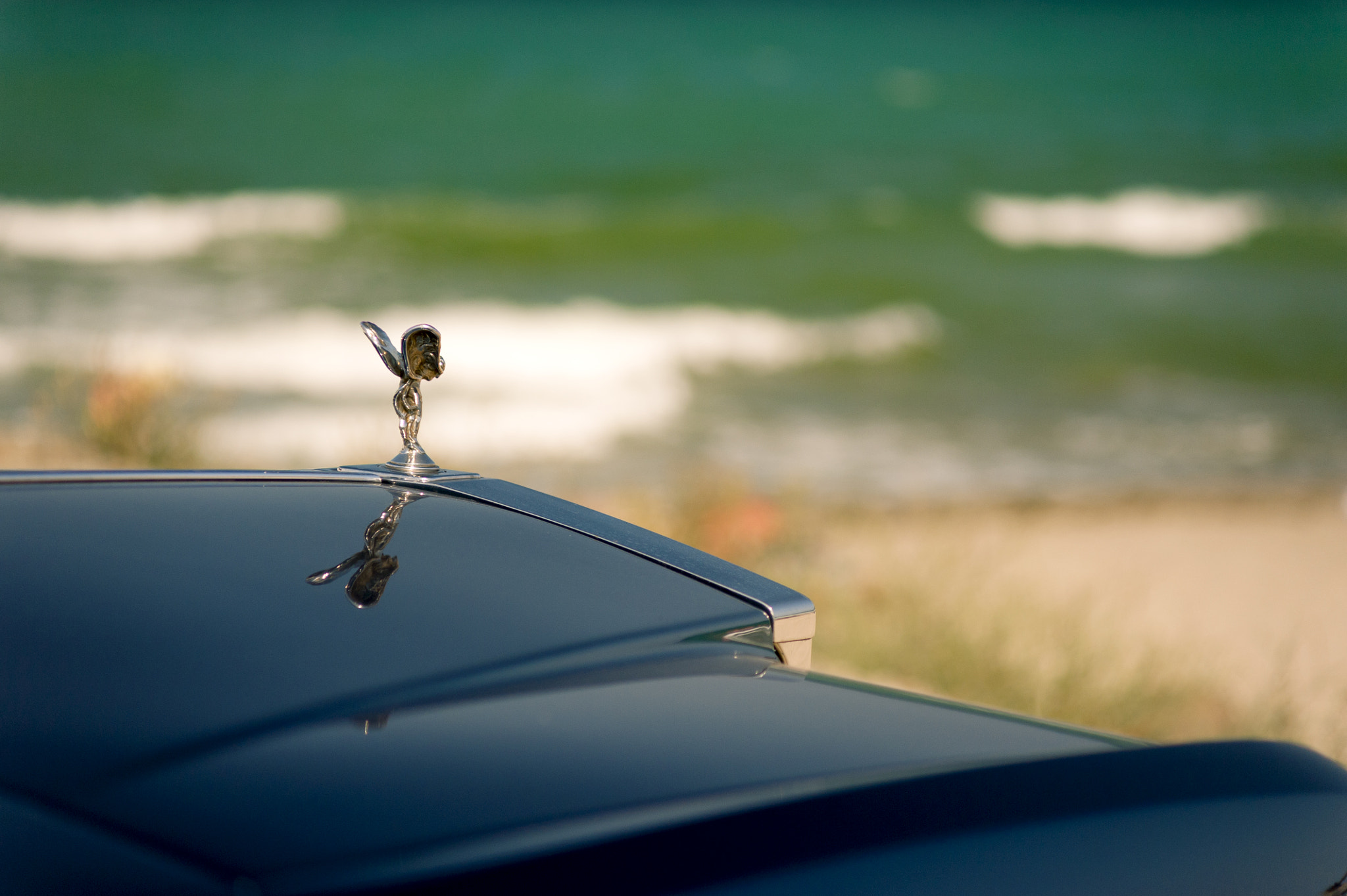 Nikon D700 + AF Zoom-Nikkor 70-210mm f/4 sample photo. Nike on the beach photography