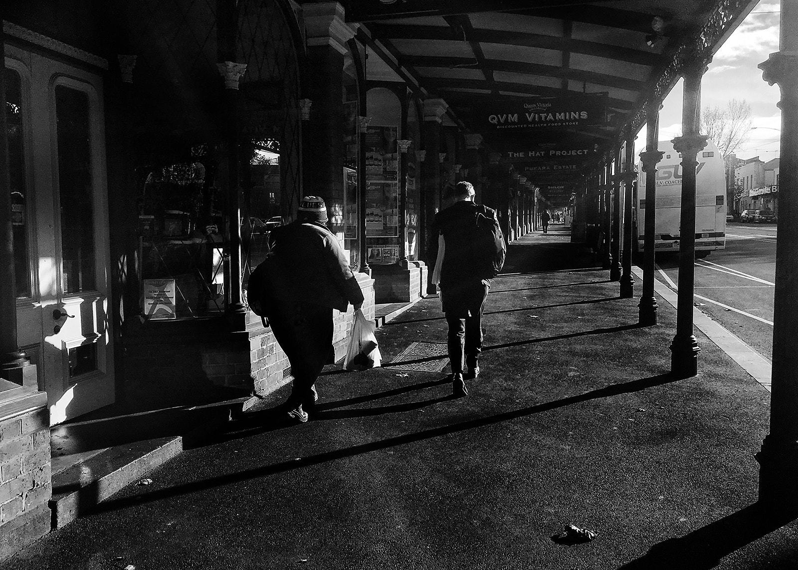 Apple iPhone8,1 sample photo. Footpath photography