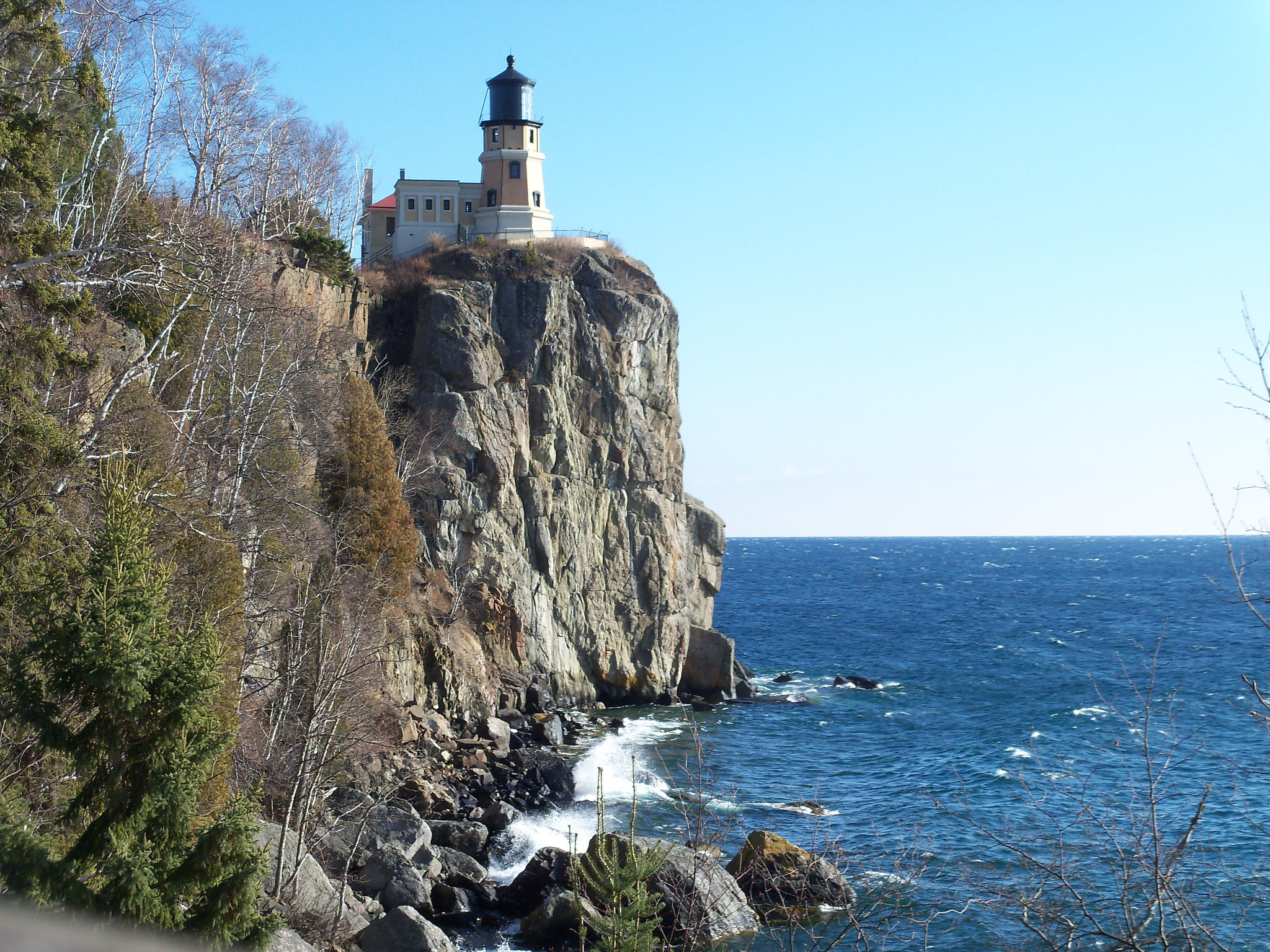 Kodak EASYSHARE C190 DIGITAL CAMERA sample photo. Split rock lighthouse, lake superior, mn photography