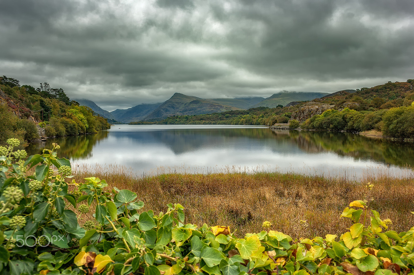 Canon EF-S 18-55mm F3.5-5.6 sample photo. Llyn padarn photography