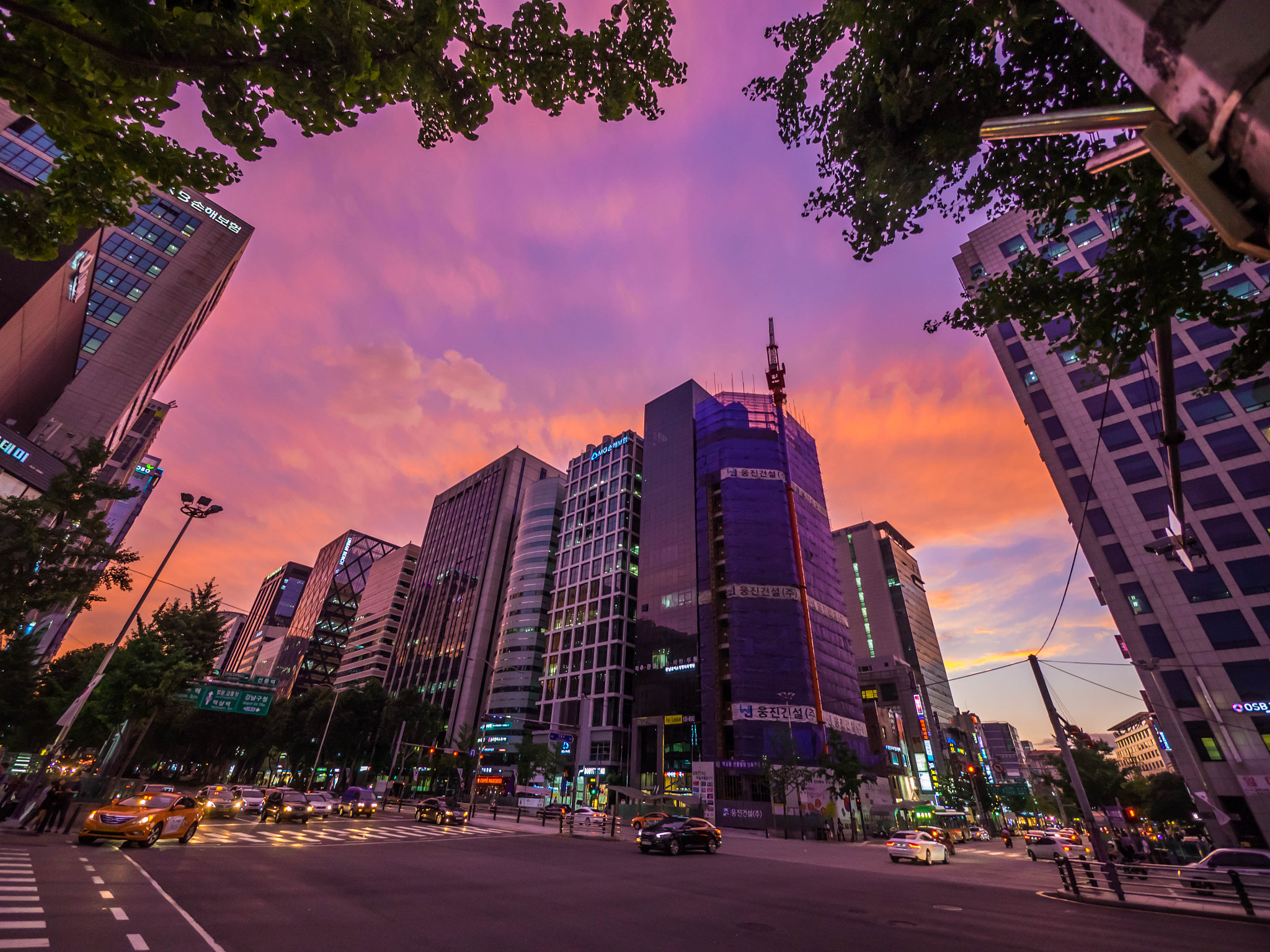 Olympus OM-D E-M1 + Panasonic Lumix G Vario 7-14mm F4 ASPH sample photo. Summer sunset photography