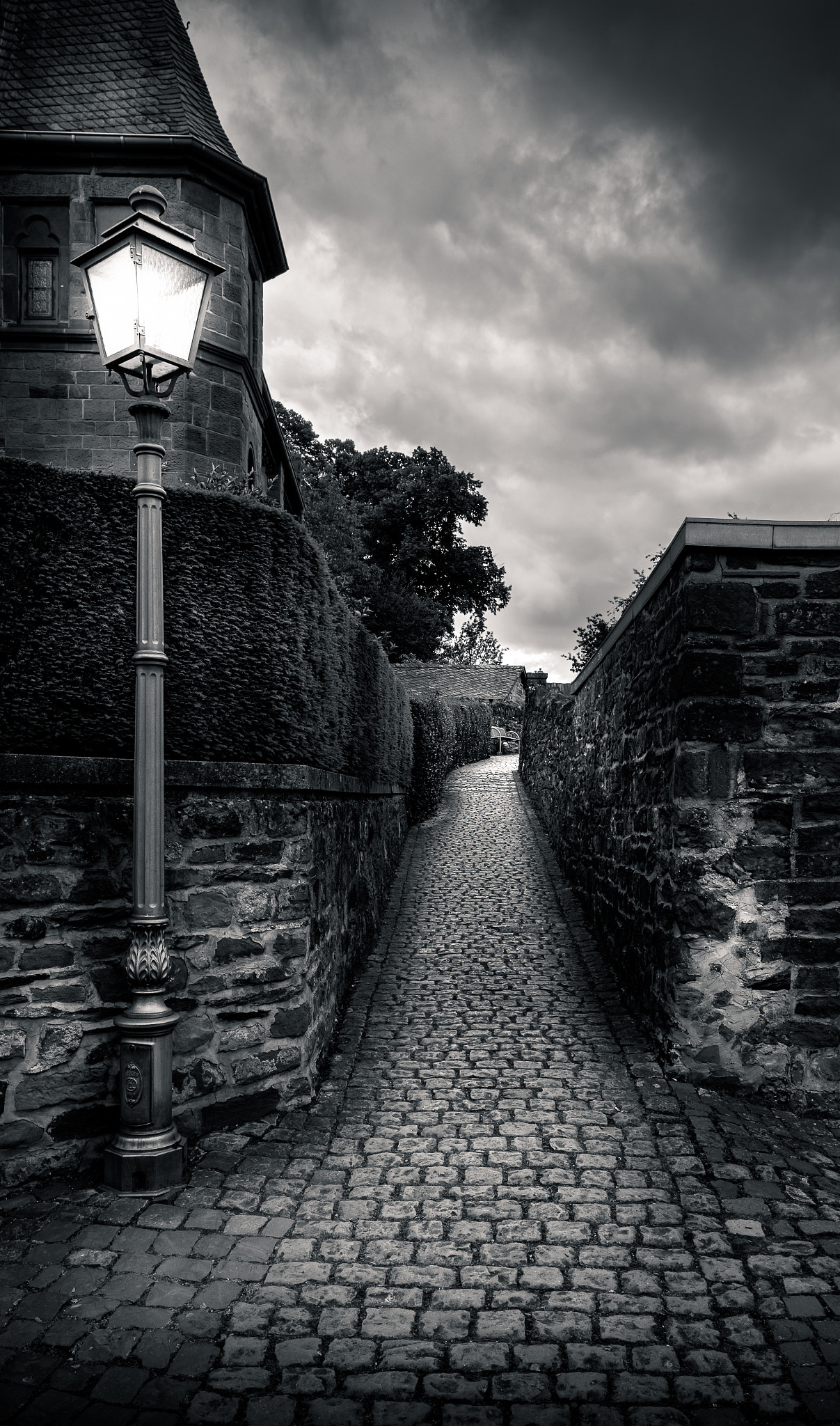 Canon EF 16-35mm F4L IS USM sample photo. The old walkway photography
