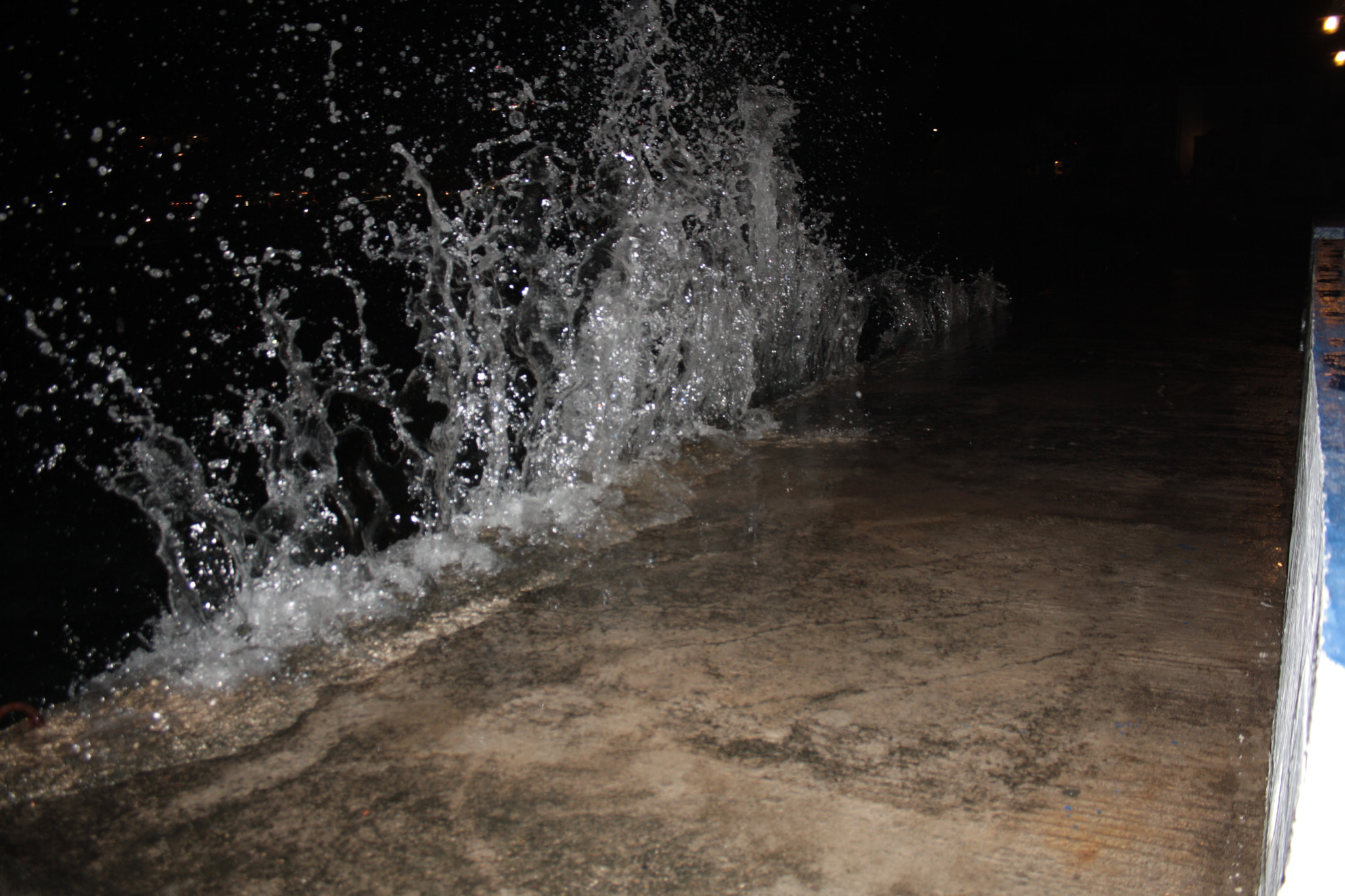 Canon EF-S 18-55mm F3.5-5.6 sample photo. Storm on coast photography