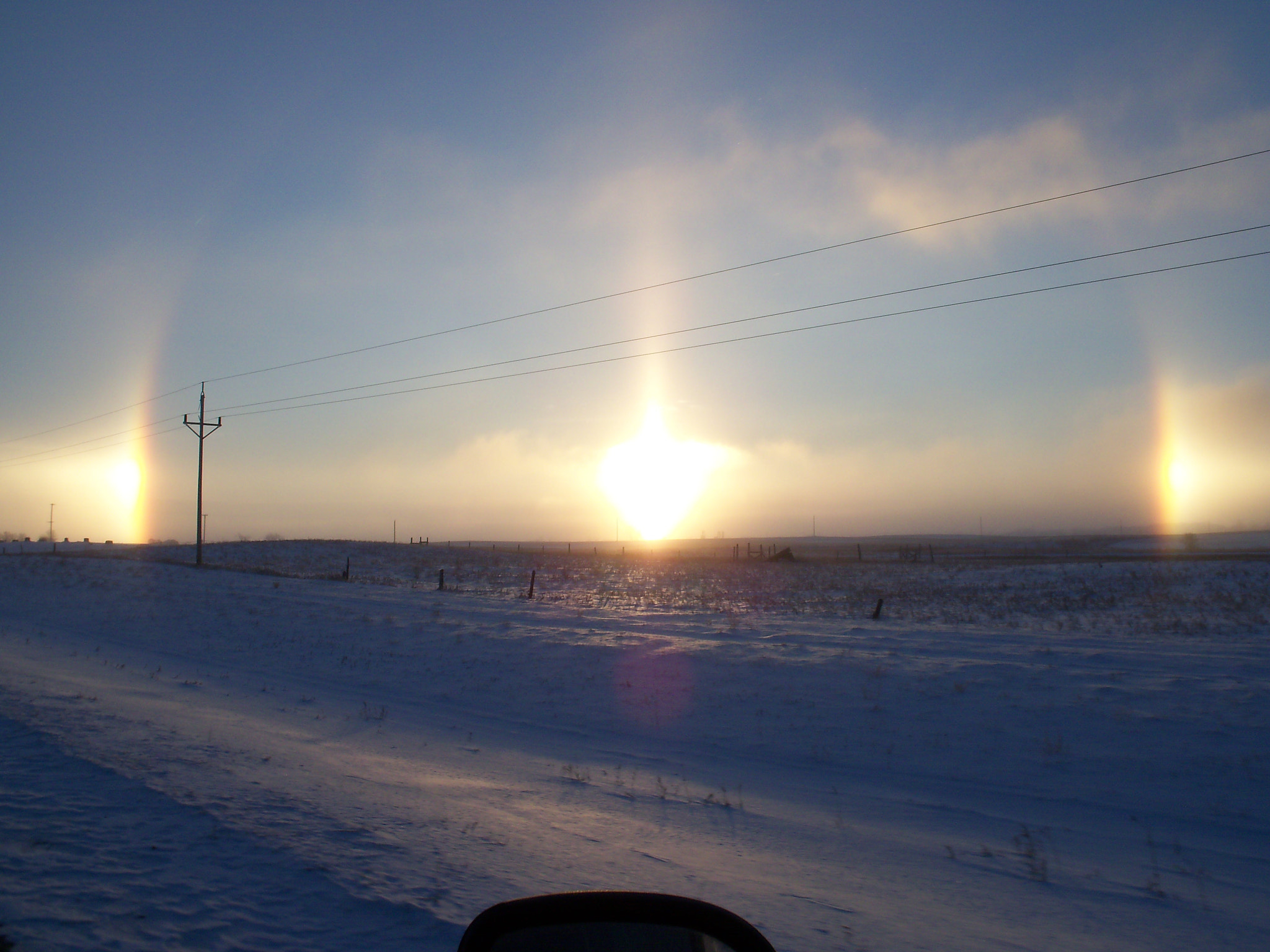 Kodak EASYSHARE C190 DIGITAL CAMERA sample photo. Morning sunrise,  north dakota photography