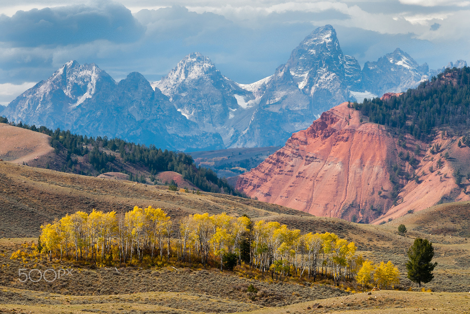 Nikon AF-Nikkor 80-200mm F2.8D ED sample photo. Teton kaleidoscope photography