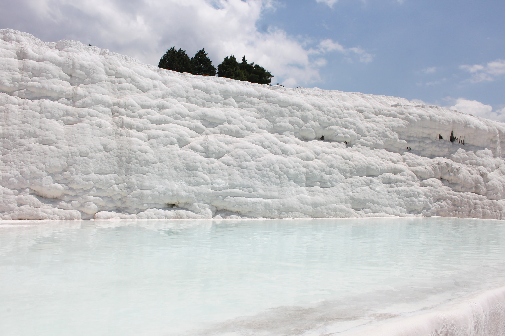 Canon EF-S 18-55mm F3.5-5.6 sample photo. Pamukkale in turkey photography
