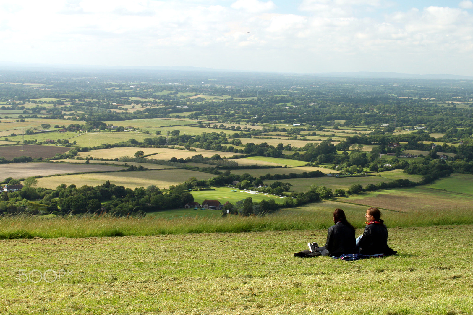 Canon EF-S 18-55mm F3.5-5.6 sample photo. Devils dyke, brighton, during summertime photography