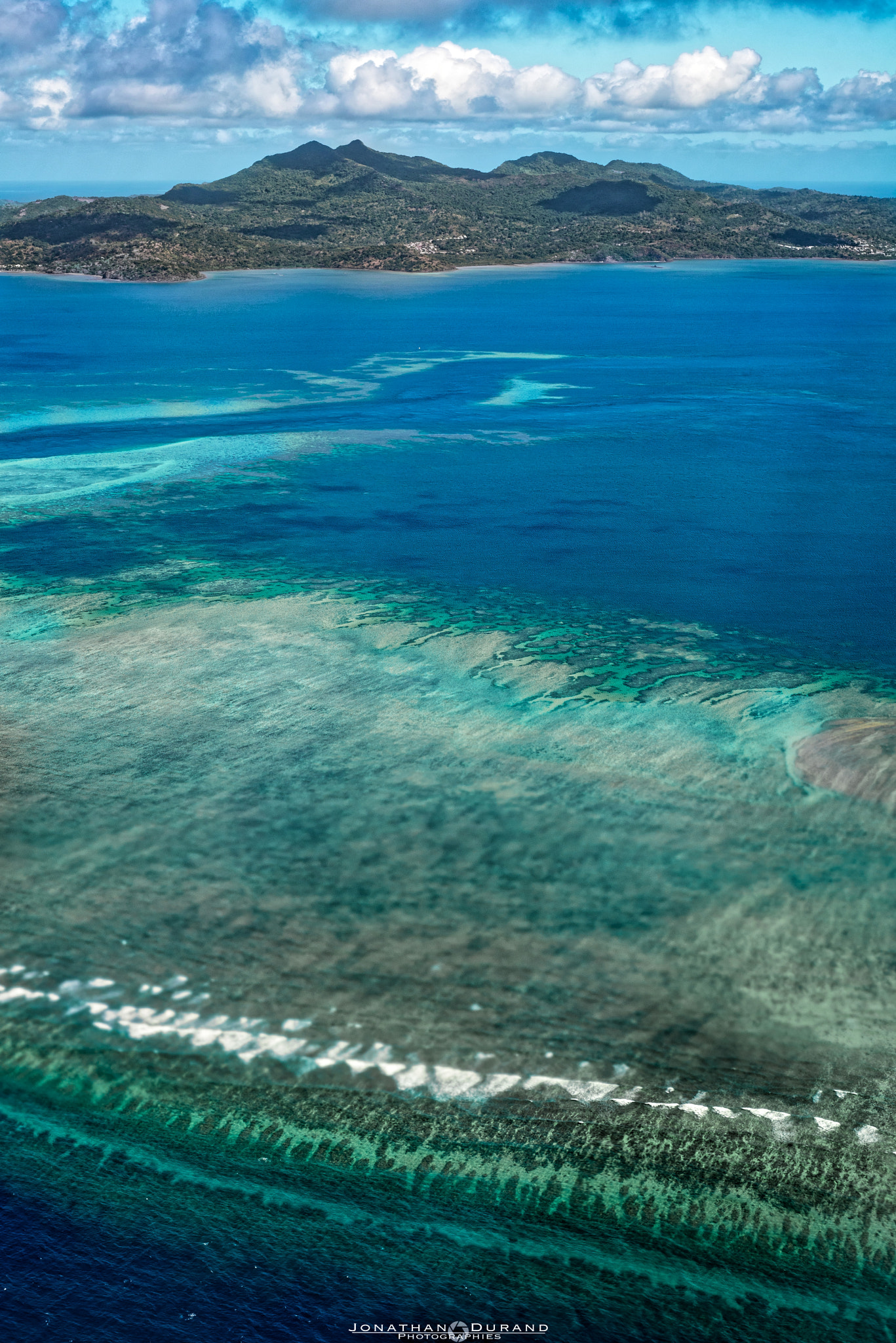 Nikon D600 + AF Nikkor 50mm f/1.8 sample photo. Plane view on mayotte's lagoon photography