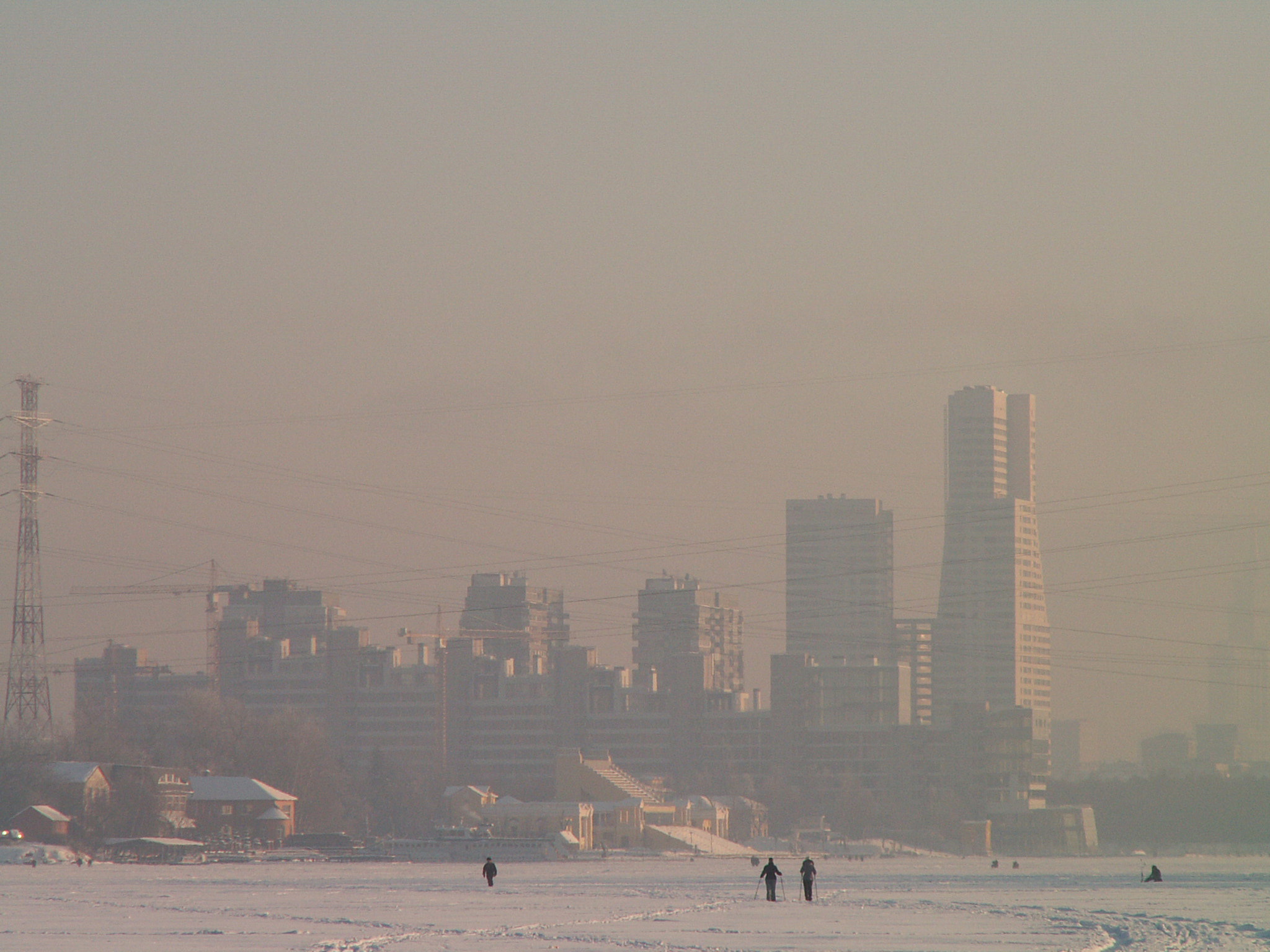 KONICA MINOLTA DiMAGE Z3 sample photo. Frosty air photography
