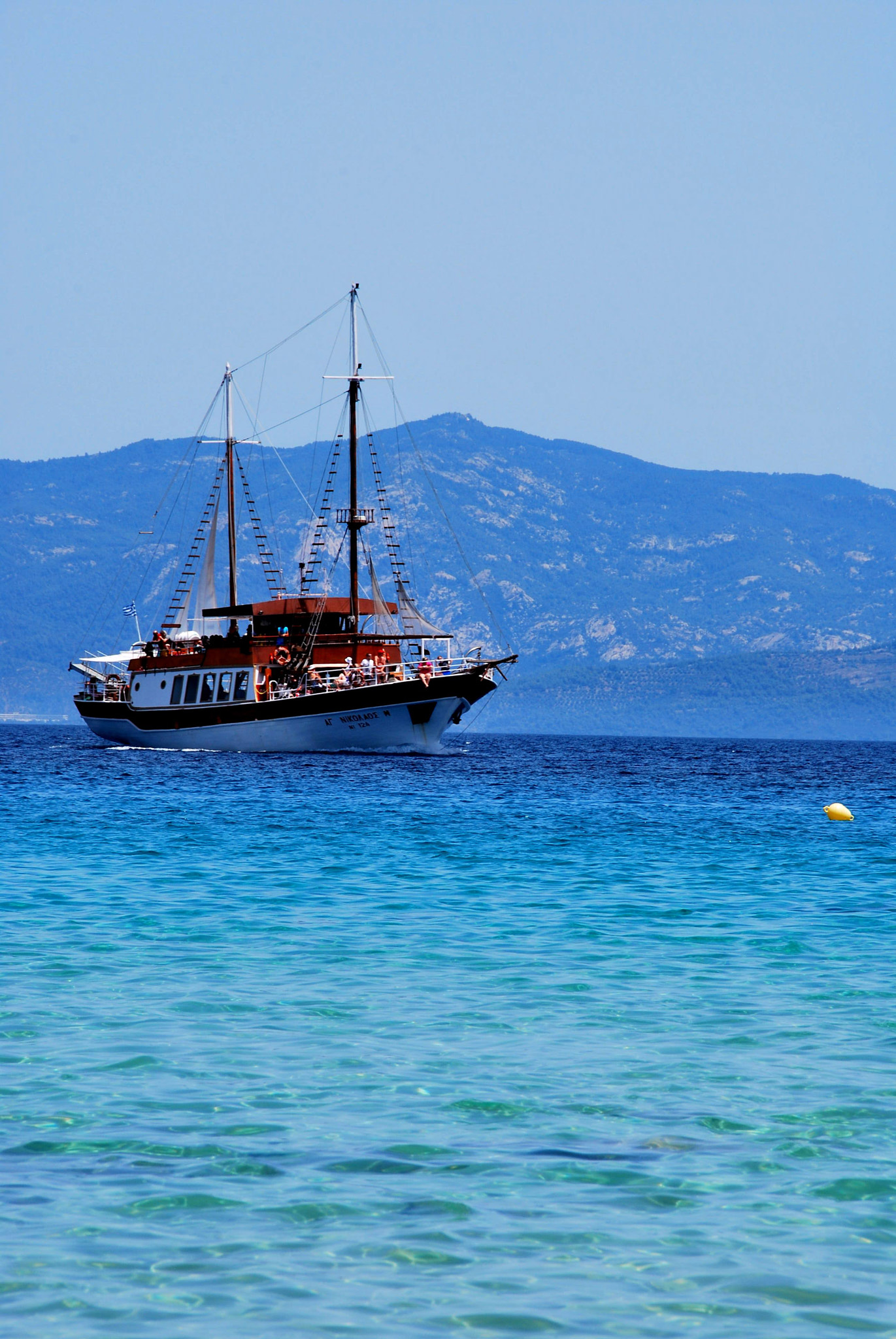 Nikon D60 sample photo. Sailing photography