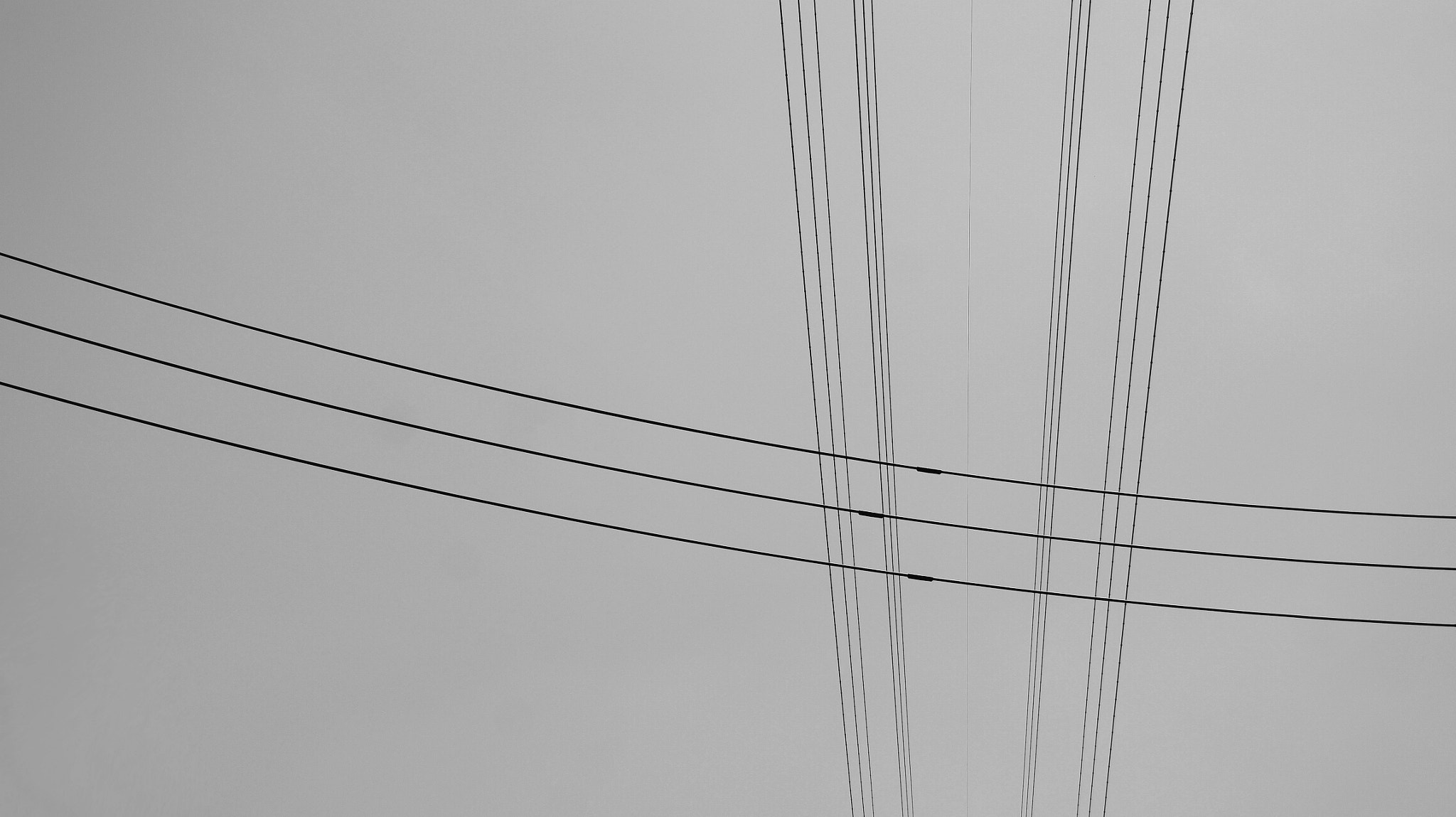 Sony E 18-200mm F3.5-6.3 OSS sample photo. 【 silhouette works 】electric cable : aichi photography