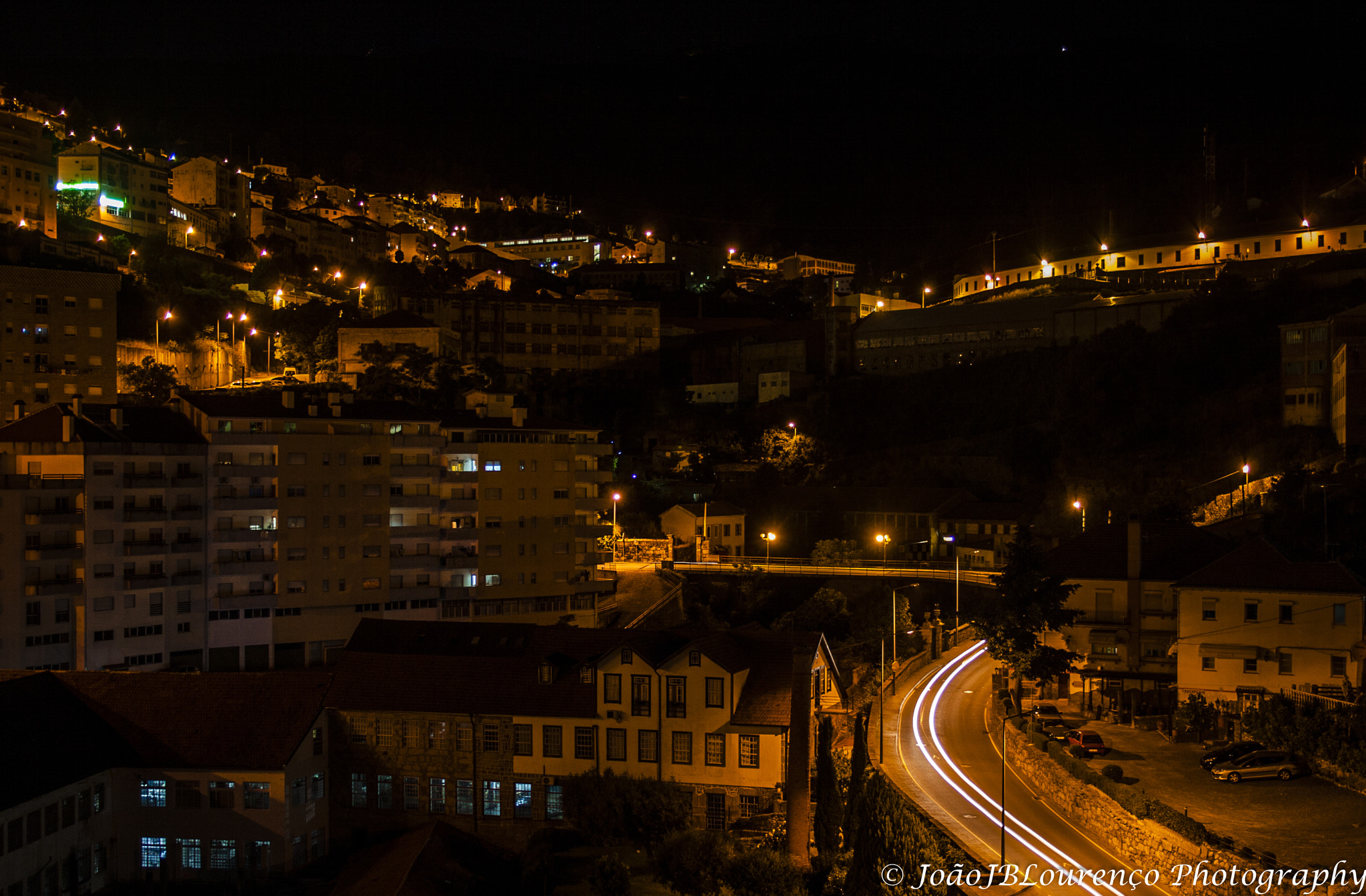 Canon EF-S 18-55mm F3.5-5.6 sample photo. Light trails of my hometown i photography
