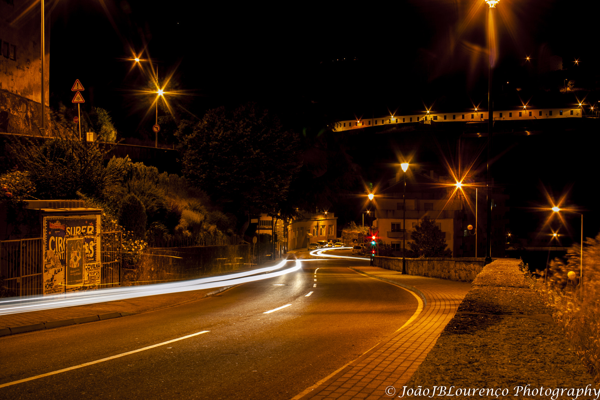 Canon EF-S 18-55mm F3.5-5.6 sample photo. Light trails of my hometown ii photography