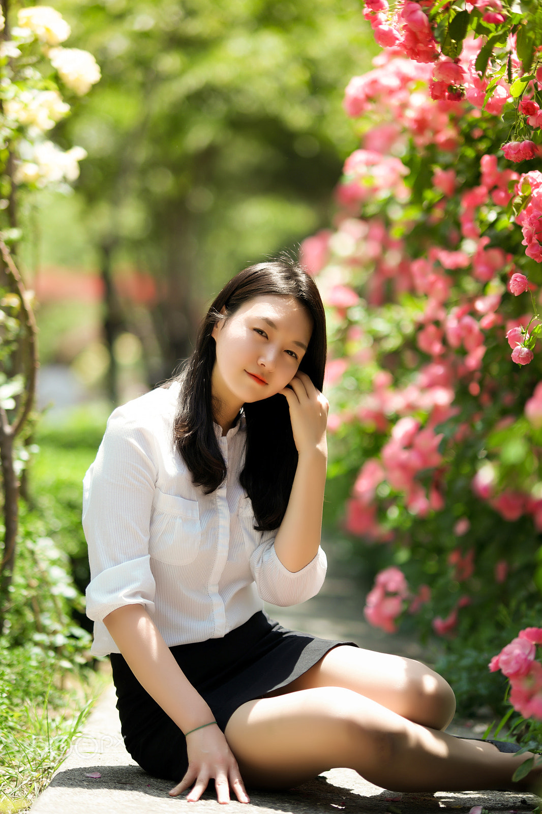 Samsung NX1 + Samsung NX 85mm F1.4 ED SSA sample photo. 2016's seoul roses festival. photography