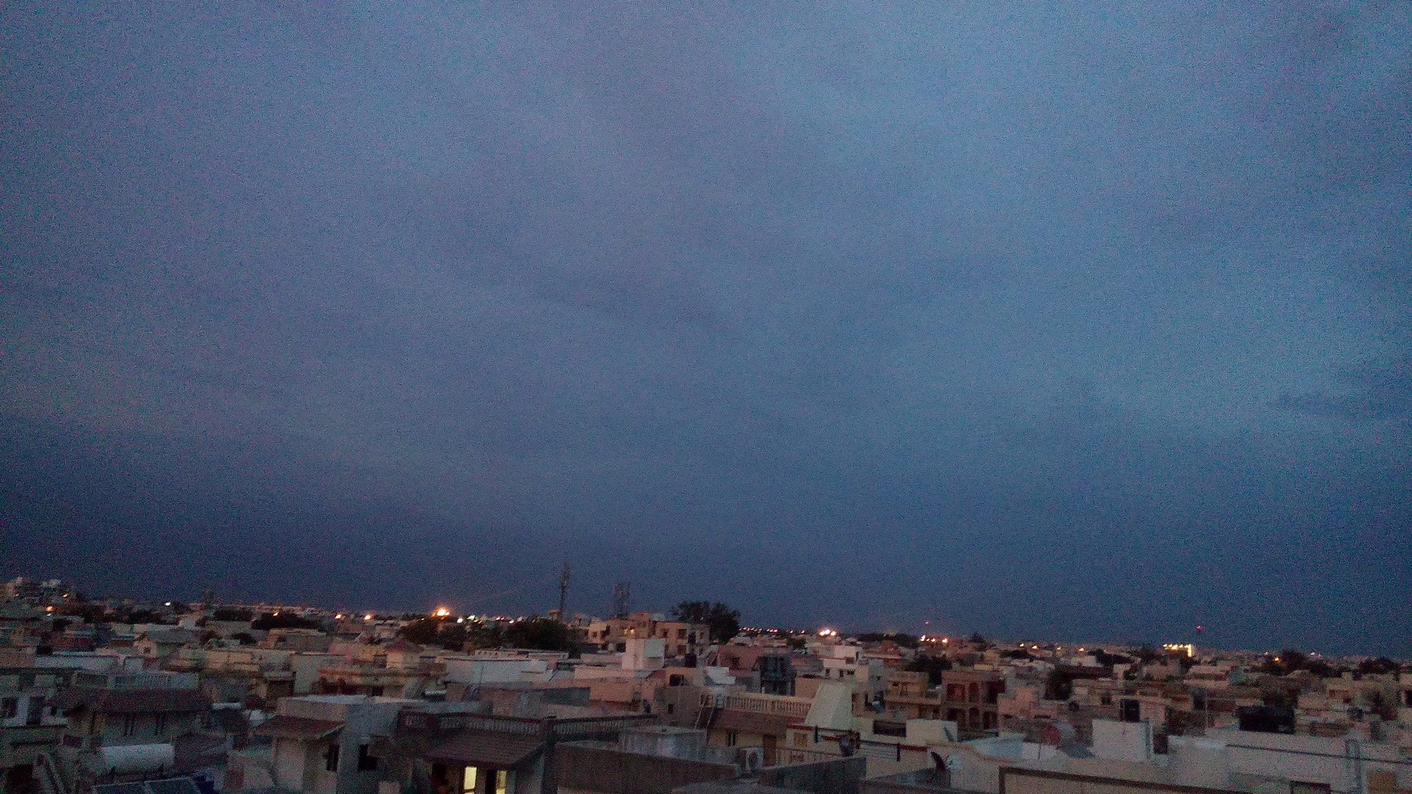 Micromax Canvas Spark sample photo. Welcome night photography