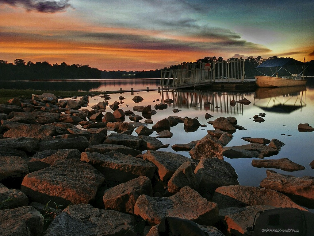 CASIO EX-100 sample photo. Sunset on the rocks photography