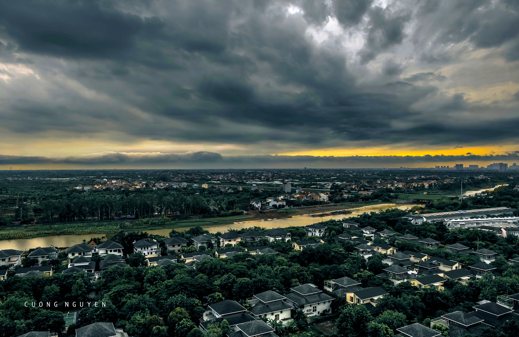 Canon EOS 6D sample photo. Early summer storm photography