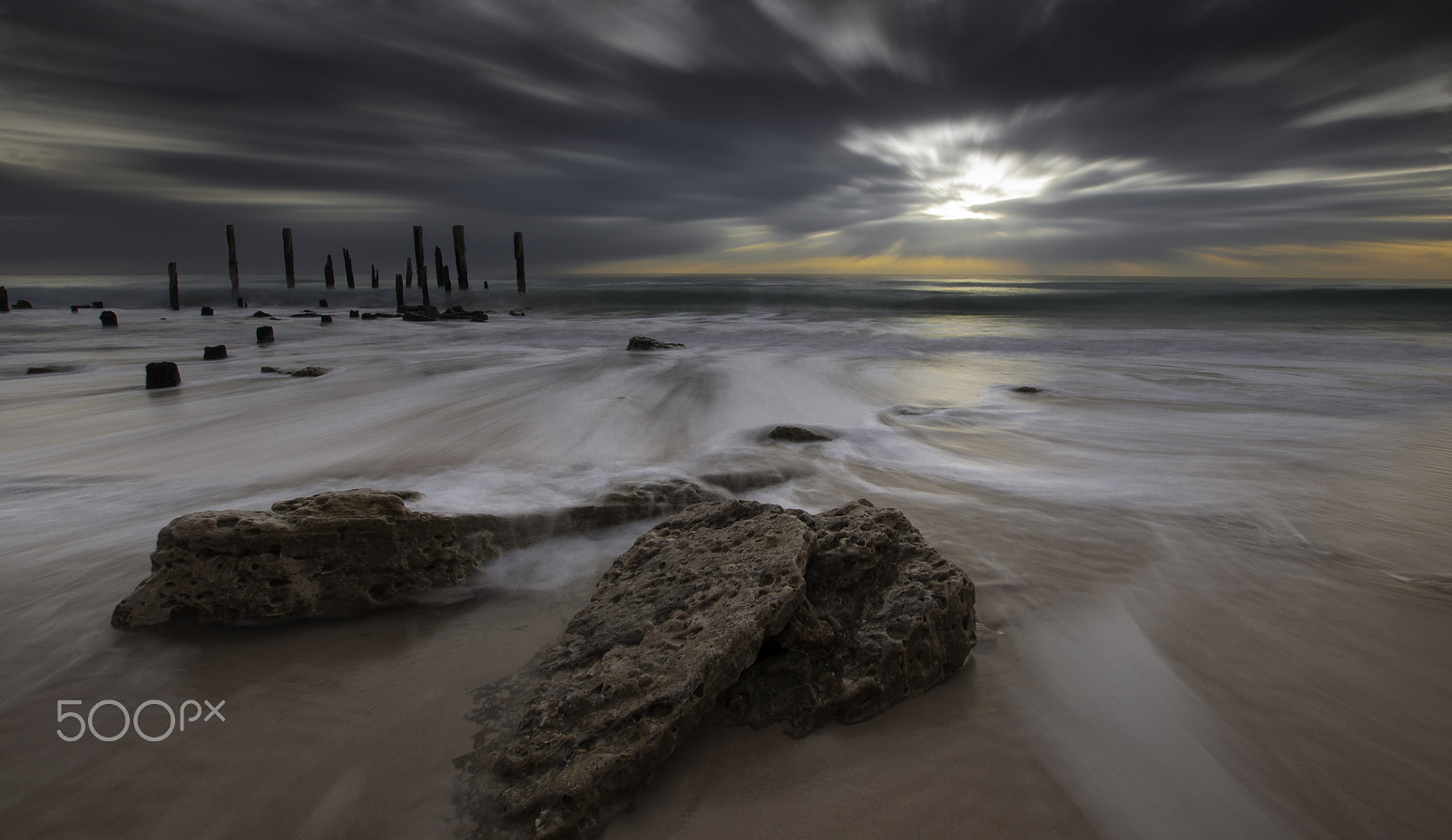 Nikon D5000 + Sigma 10-20mm F3.5 EX DC HSM sample photo. Winter at port willunga photography