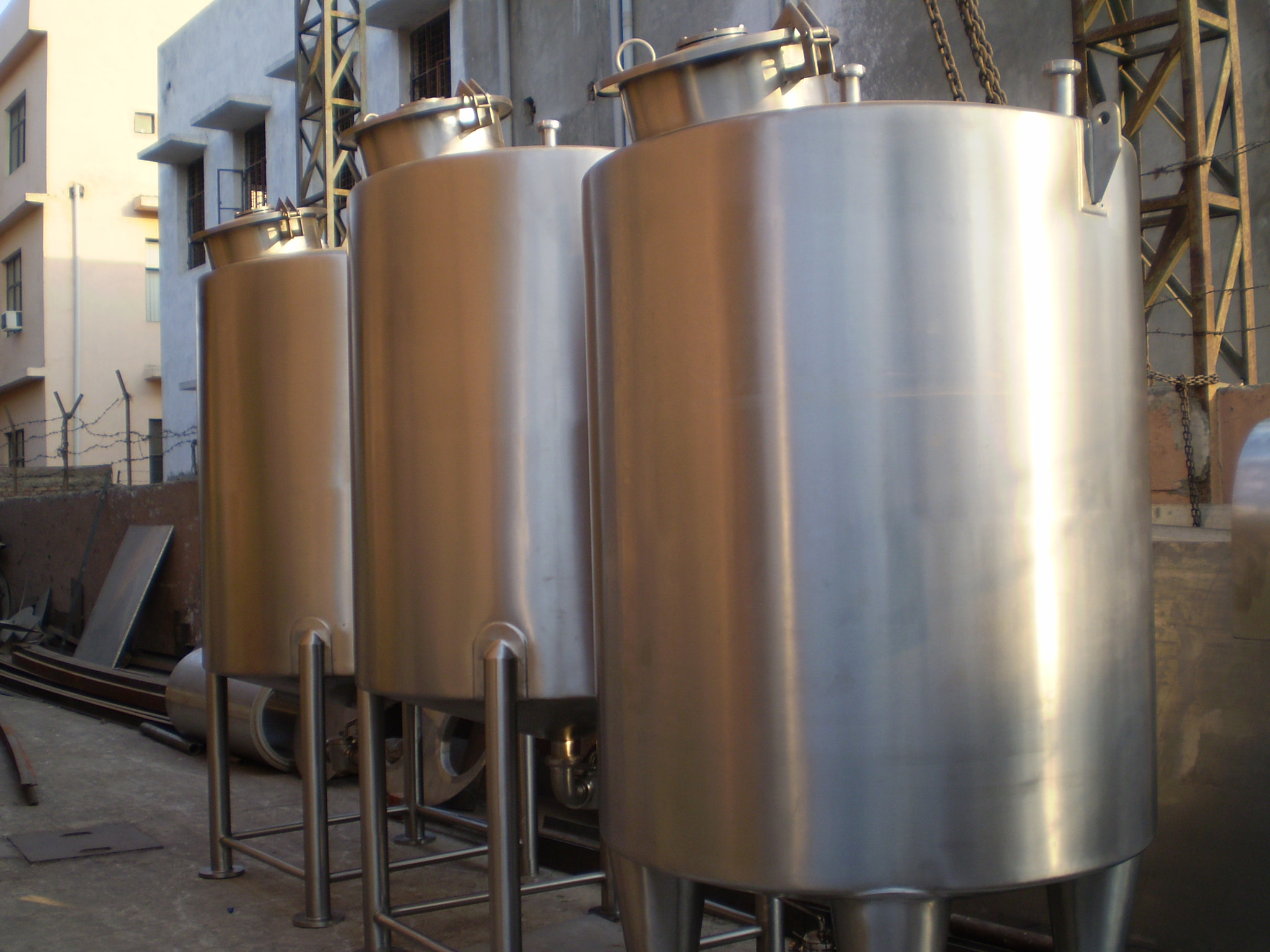 Olympus FE220,X785 sample photo. Stainless steel storage tanks manufacturers india photography