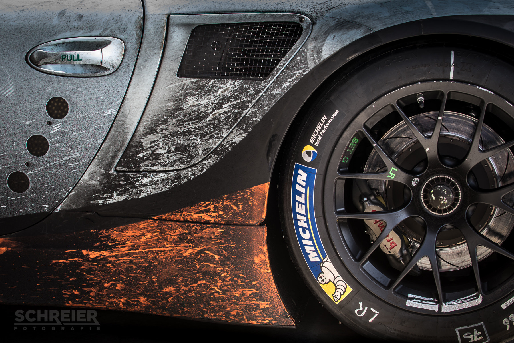 Nikon D500 sample photo. Dirty porsche le mans 2016 photography