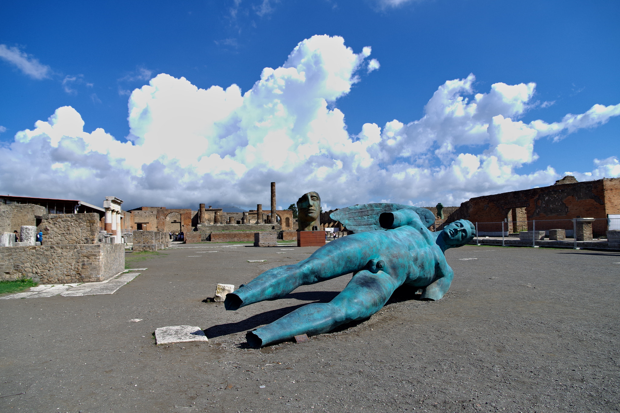 Pentax K-S2 sample photo. Pompei photography