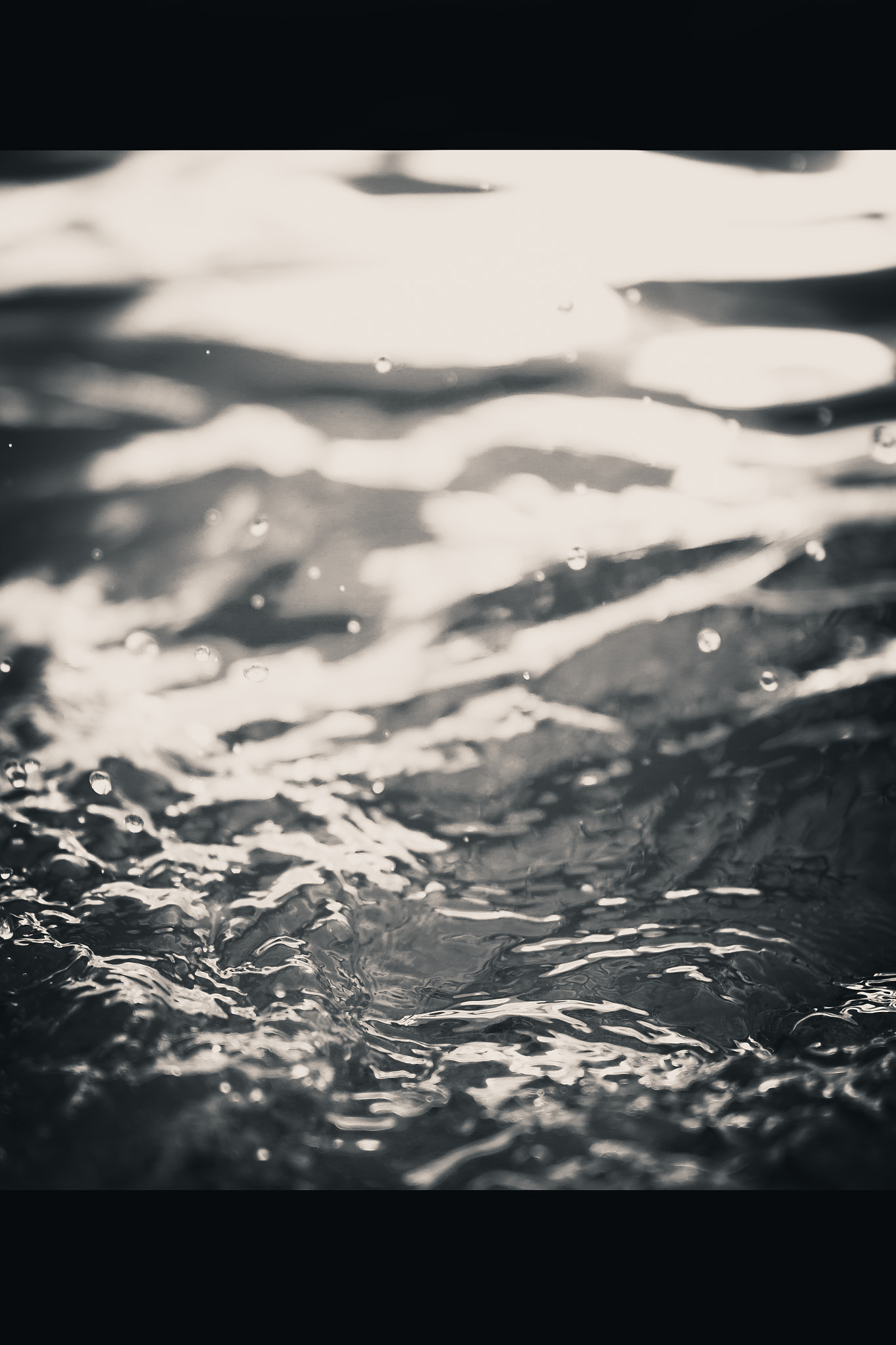 Sigma 50mm F1.4 EX DG HSM sample photo. Drops of water photography