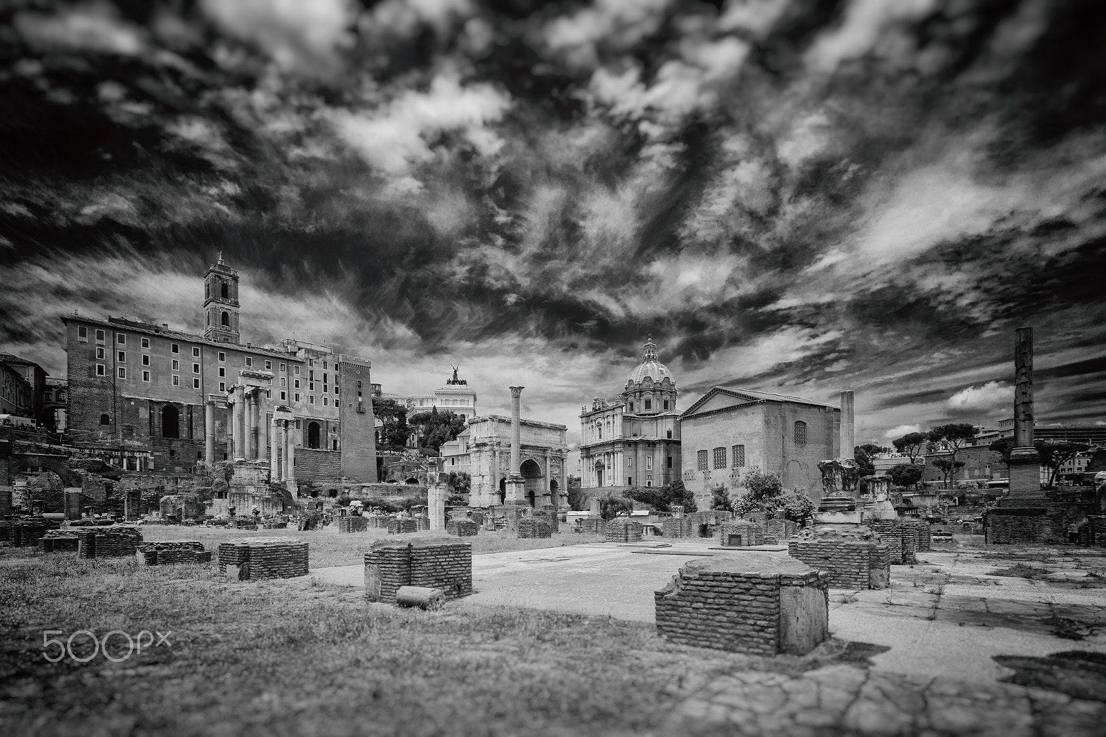 Canon TS-E 17mm F4L Tilt-Shift sample photo. Forum romanum iii photography