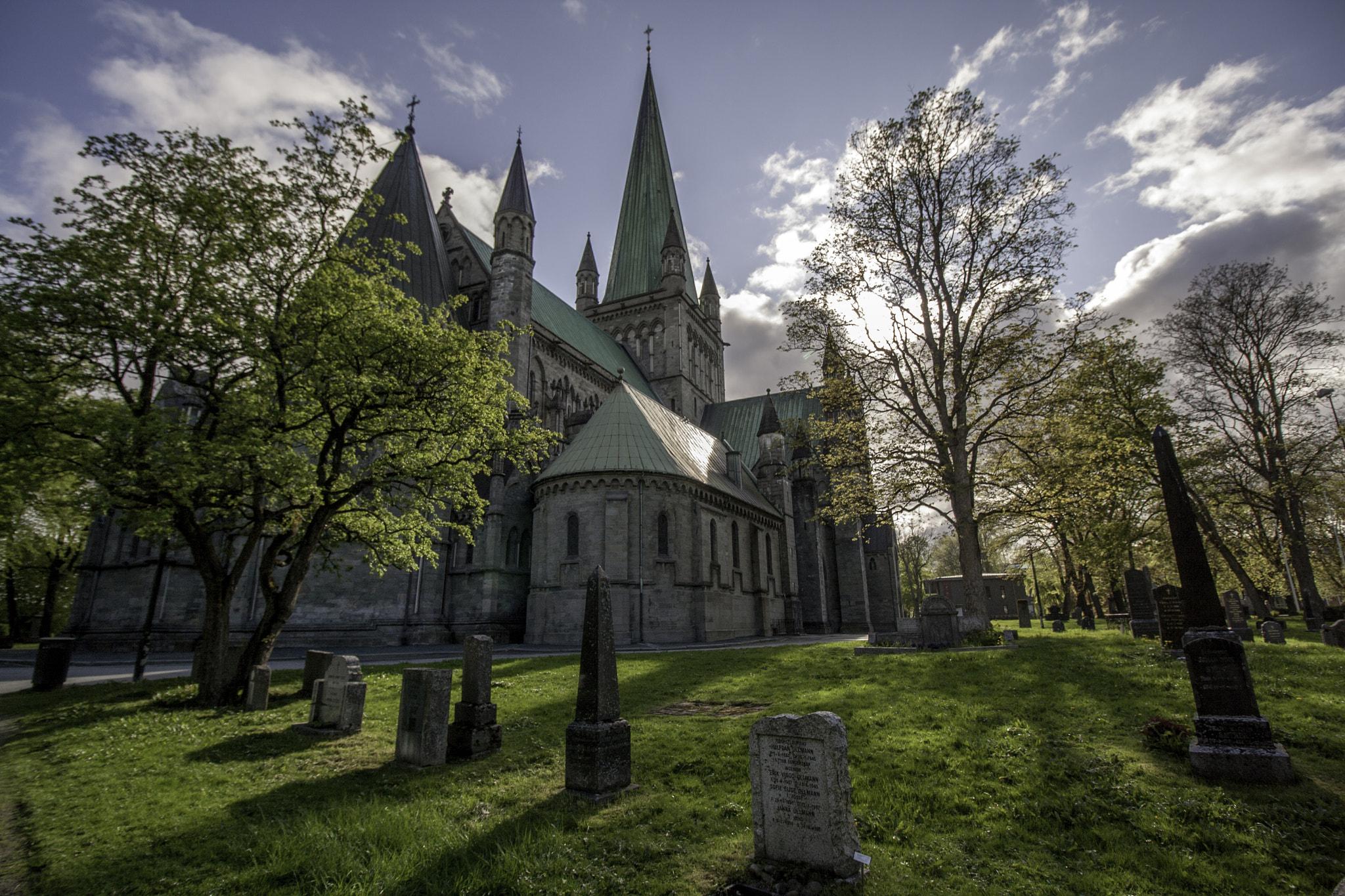 Canon EF-S 10-18mm F4.5–5.6 IS STM sample photo. Nidaros catherdral photography