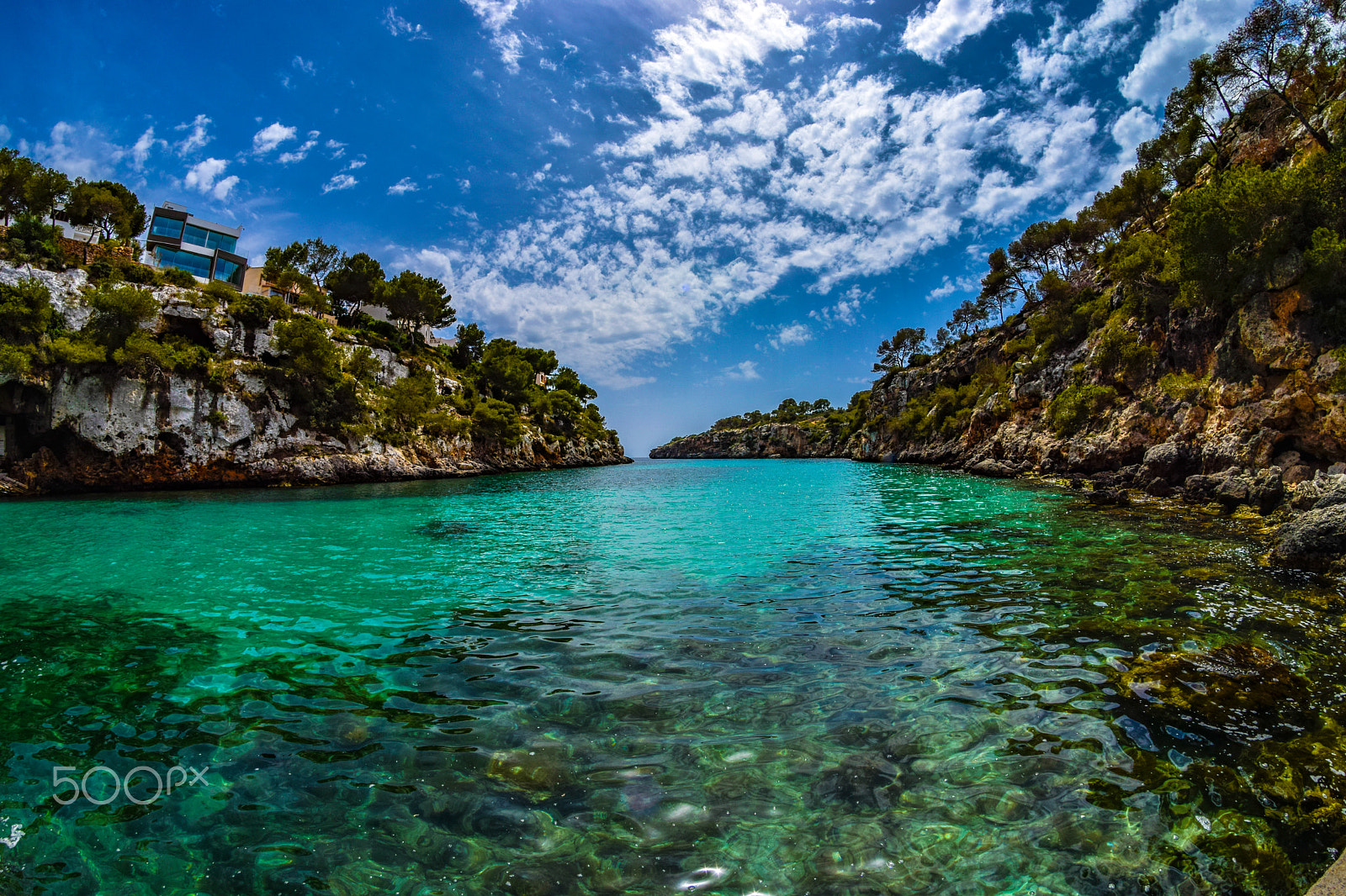 Nikon D3300 + Samyang 8mm F3.5 Aspherical IF MC Fisheye sample photo. Mallorca's gem photography