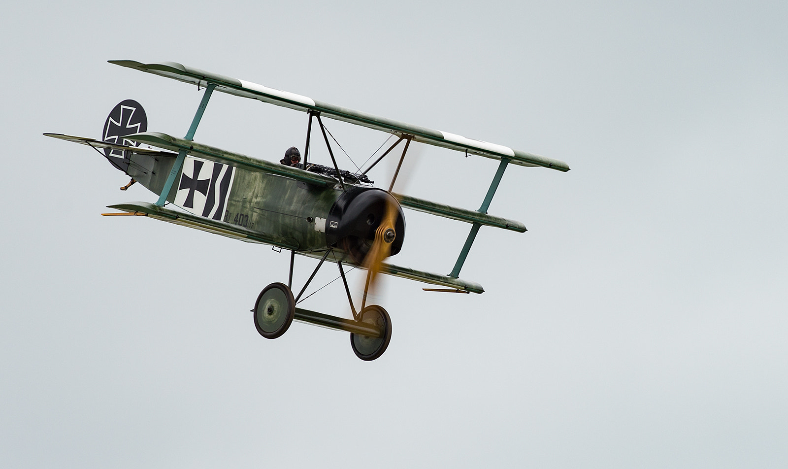 Nikon AF-S Nikkor 300mm F2.8G ED-IF VR sample photo. Fokker dr. 1 dreidecker/triplane photography