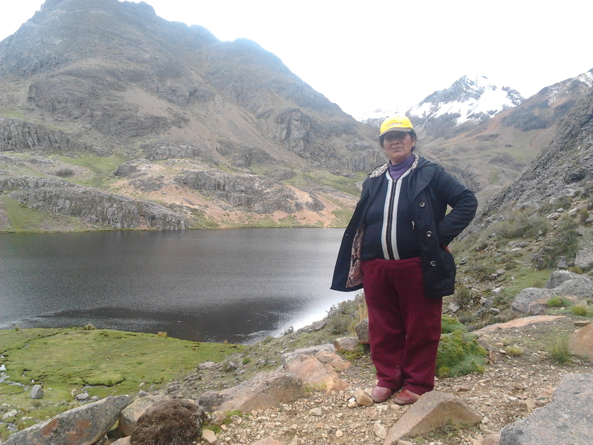 Samsung Galaxy Mini sample photo. Nevado citacc - huancavelica - peru photography