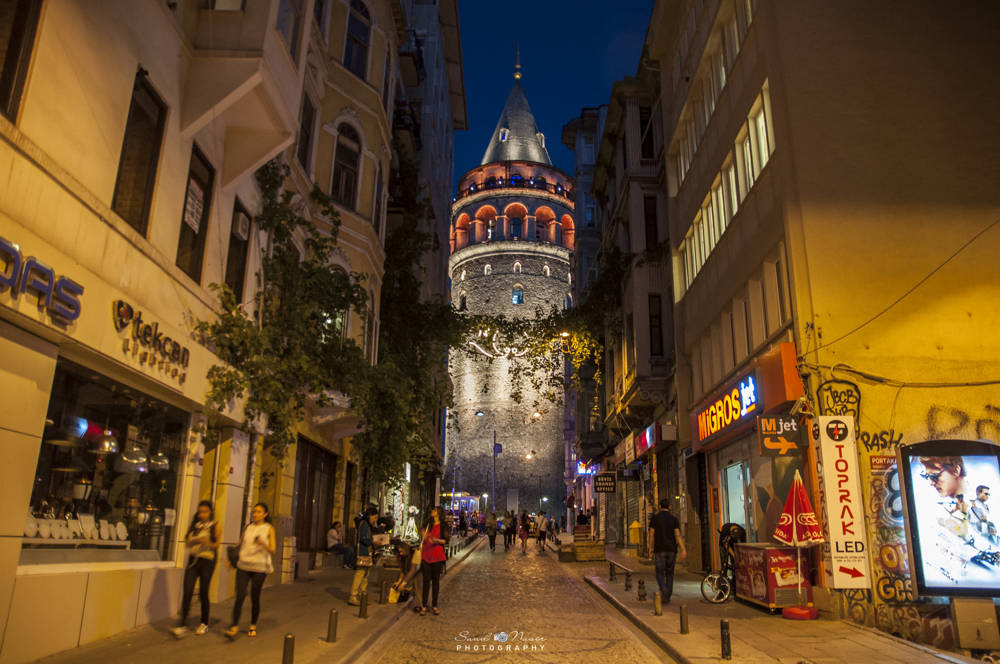 Sigma 17-50mm F2.8 EX DC OS HSM sample photo. Galata tower photography