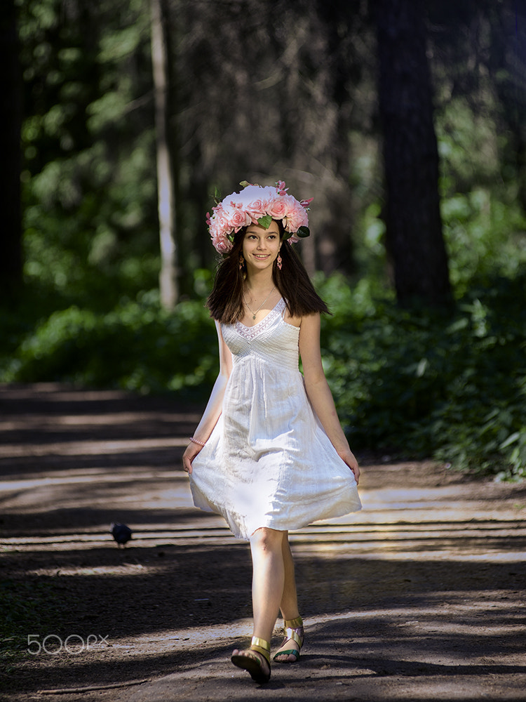 AF Zoom-Nikkor 80-200mm f/2.8 ED sample photo. Аня photography