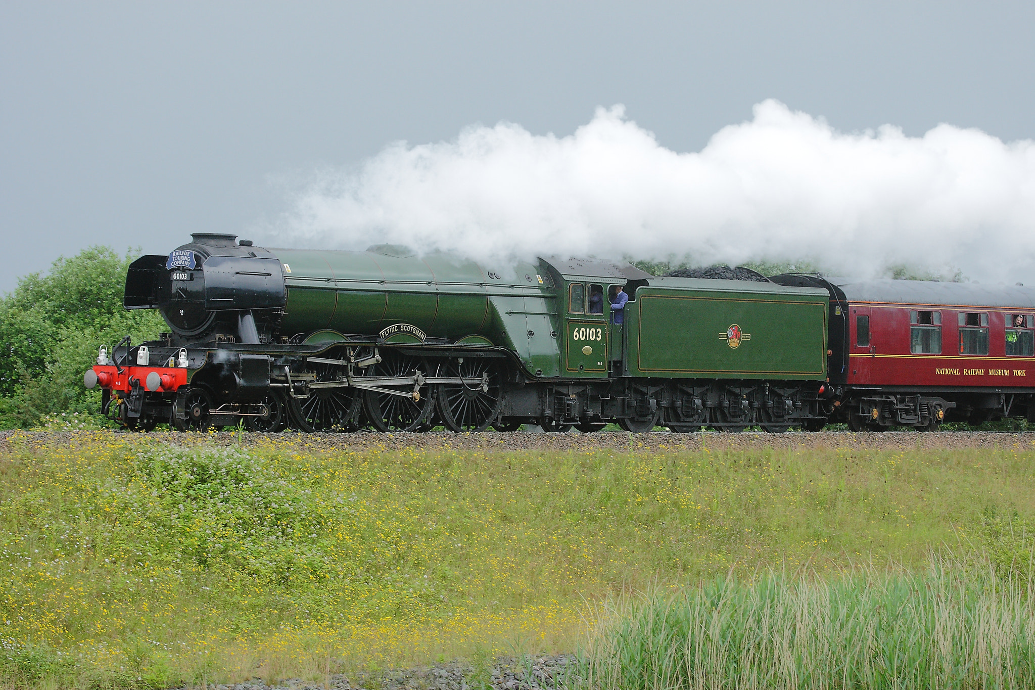 Canon EF 100-400mm F4.5-5.6L IS USM sample photo. Flying scotsman photography