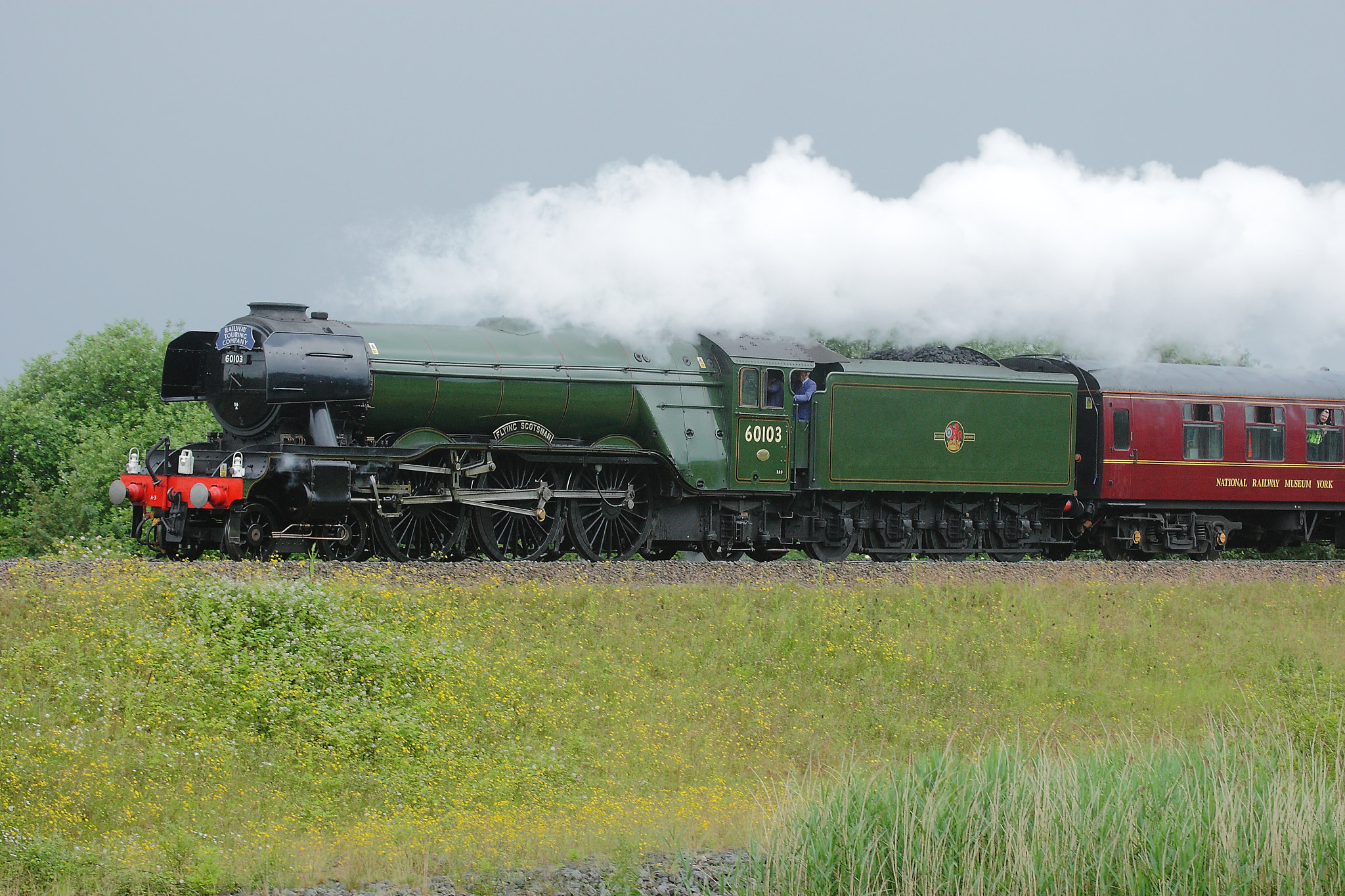 Canon EOS-1D Mark III + Canon EF 100-400mm F4.5-5.6L IS USM sample photo. Flying scotsman photography